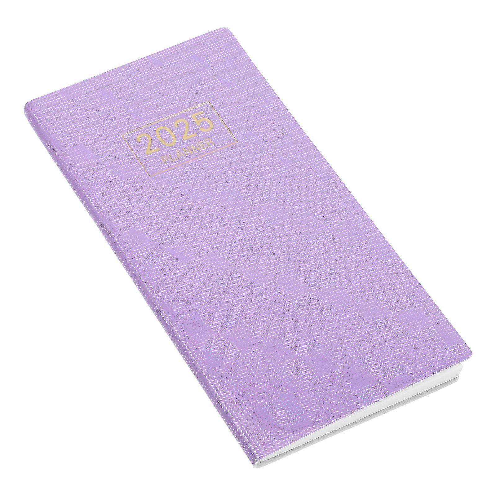 Violet 2025 Planner with Weekly Layout for Students and Home 5Pcs Set