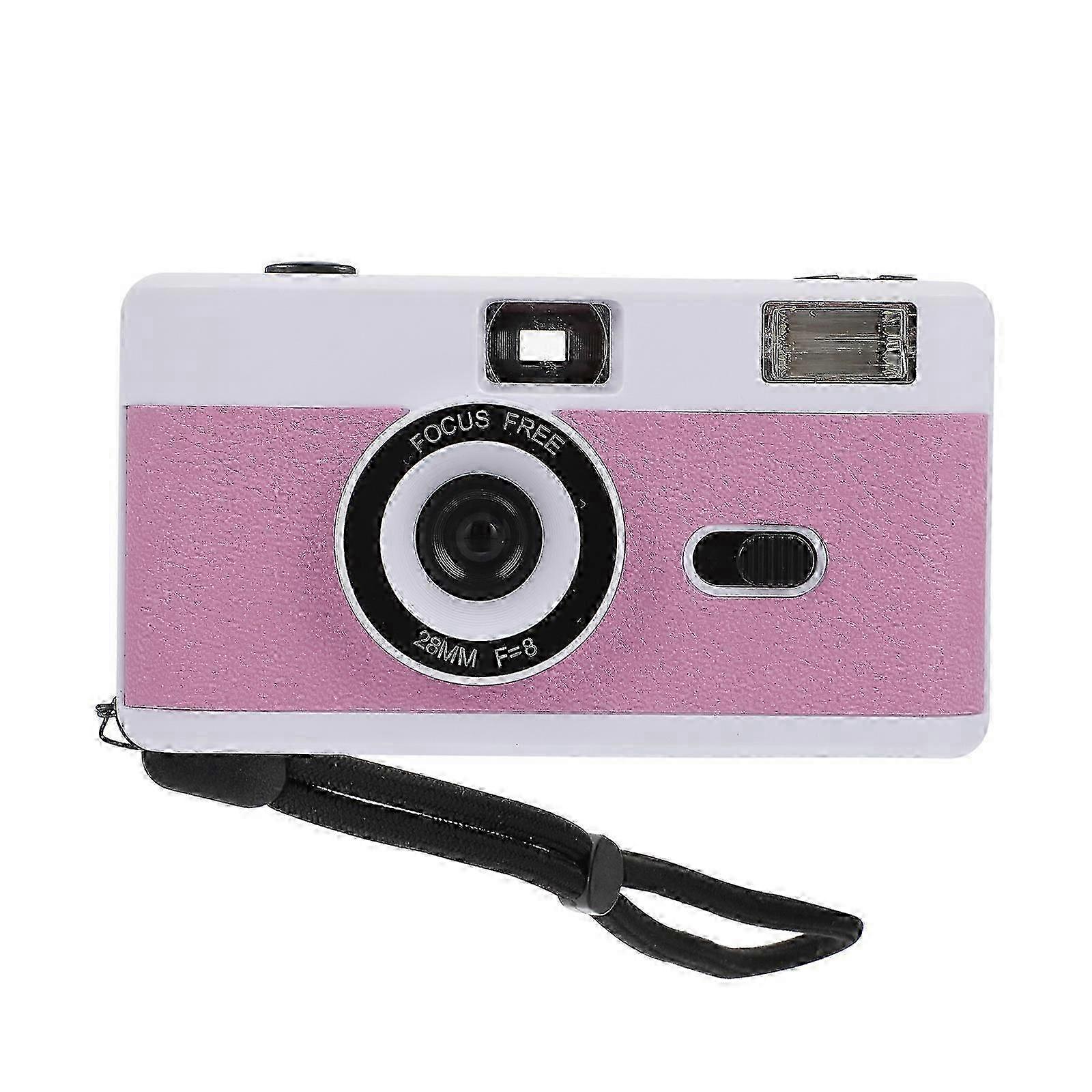 Reusable 35mm Film Camera - Built-in Flash No Battery Required