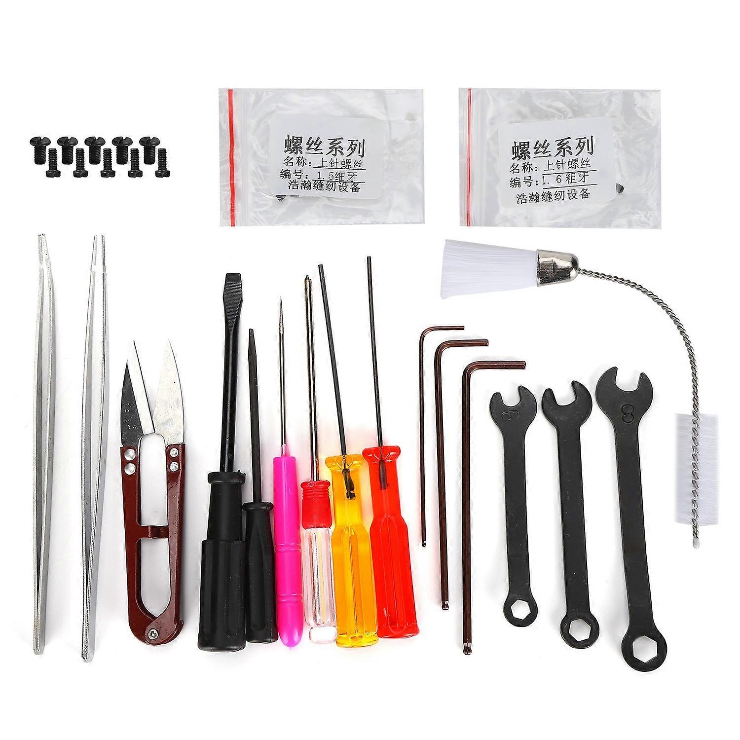 Feature:
1. Mainly include straight tweezers and curved tweezers, 7‑shaped hex wrench, cross screwdr