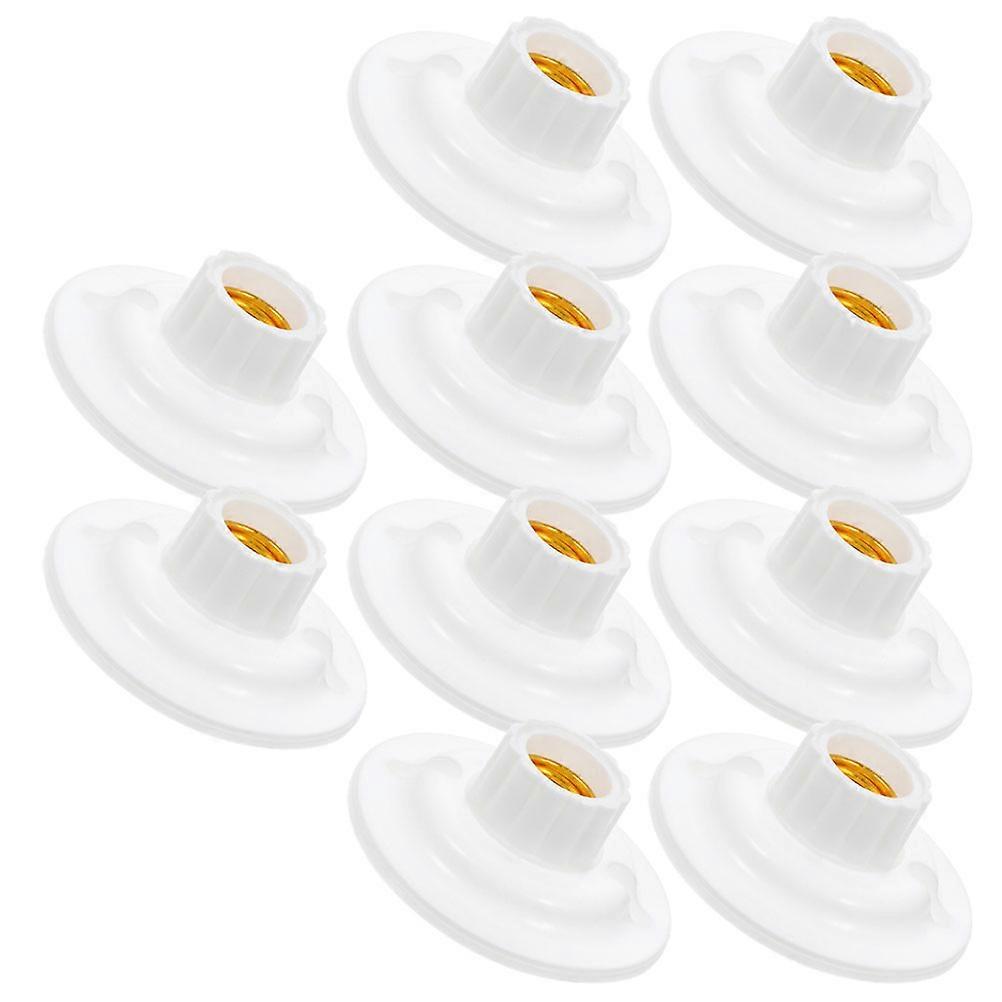 Heat Resistant Flame Retardant Lamp Socket for Household Use 16Pcs