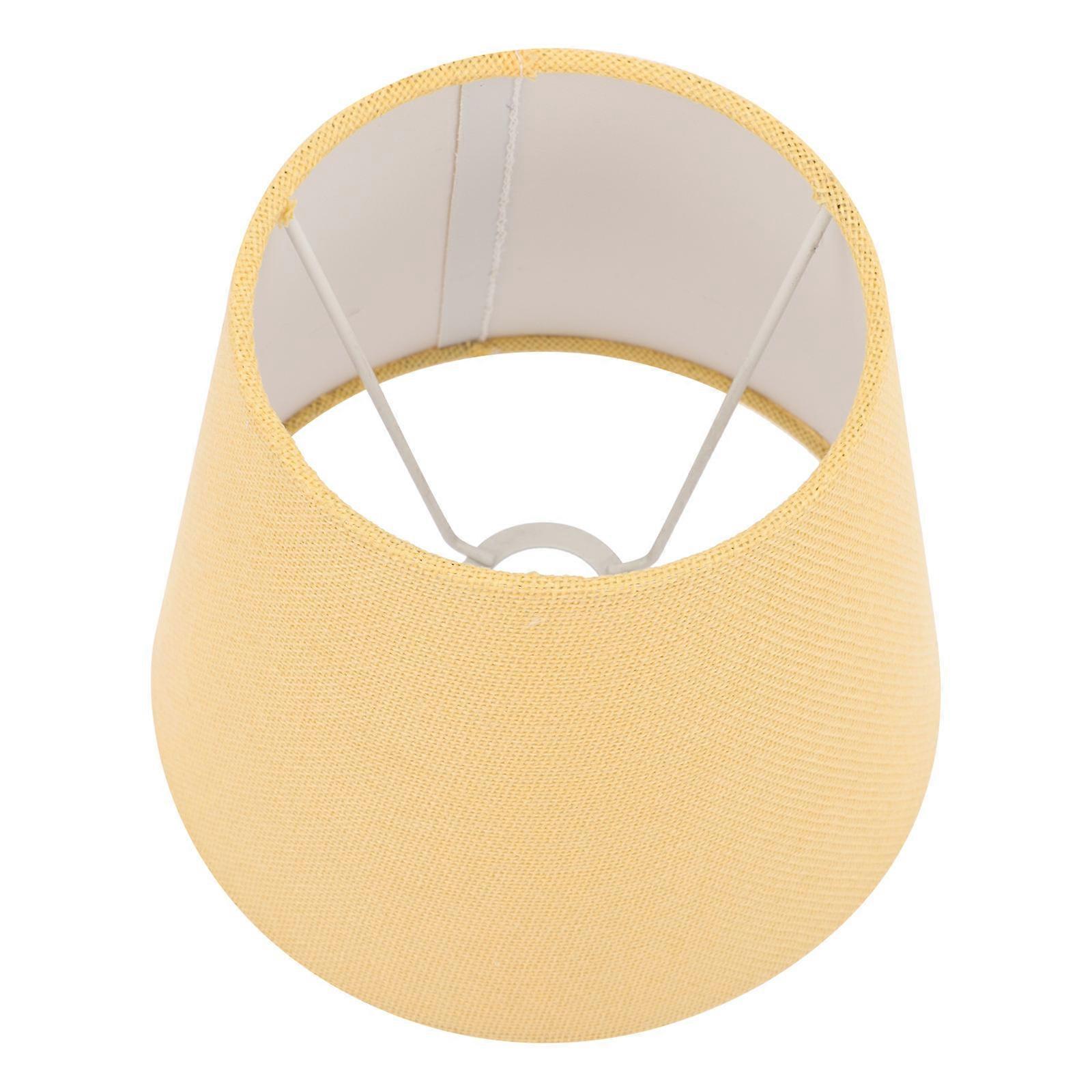 Small Lamp Shades Table Lamp Shade for Indoor Use 3Pcs Yellow Light Cover