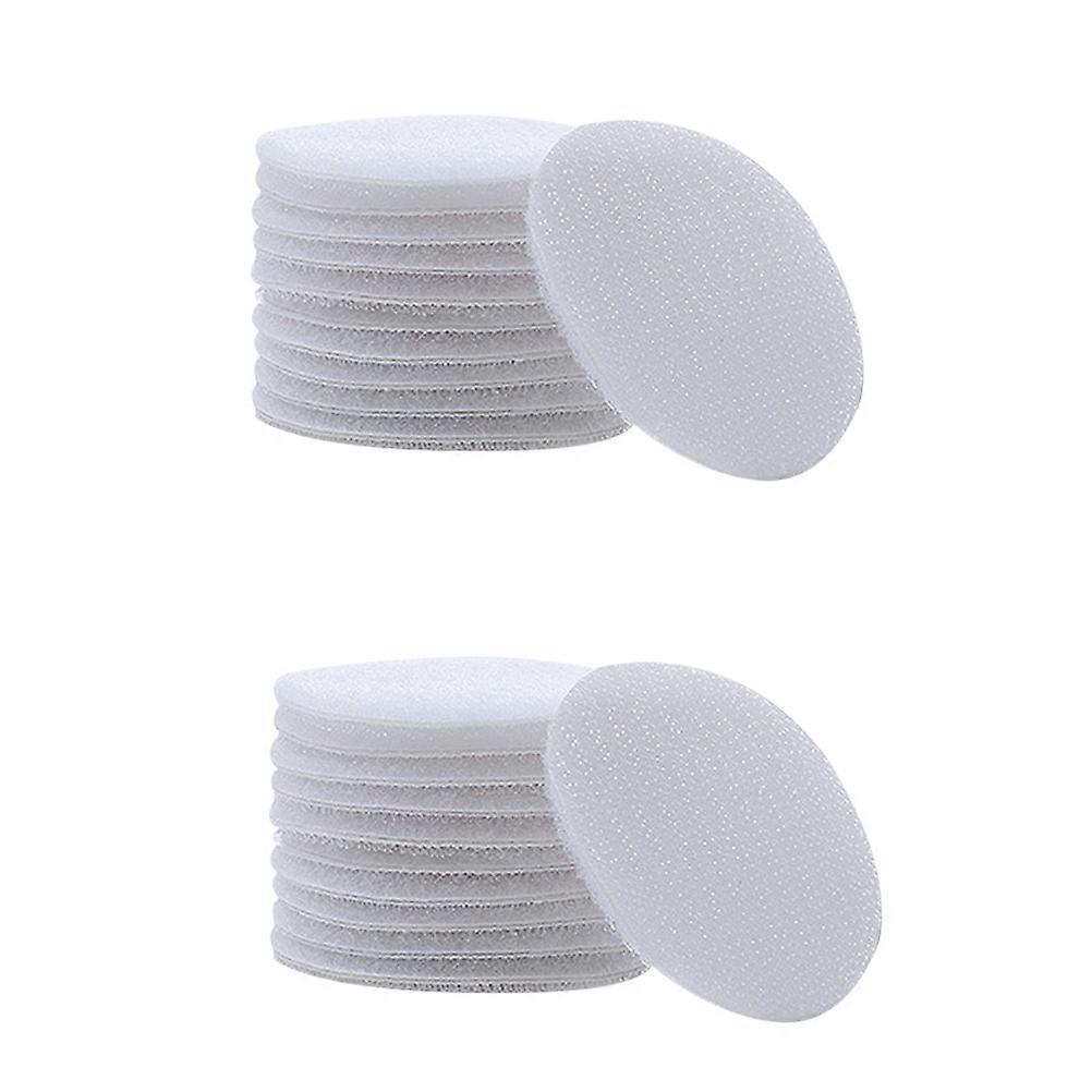 Carpet Marker Stickers Secure Placement 60 Pairs Living Room Use White Anti-skid