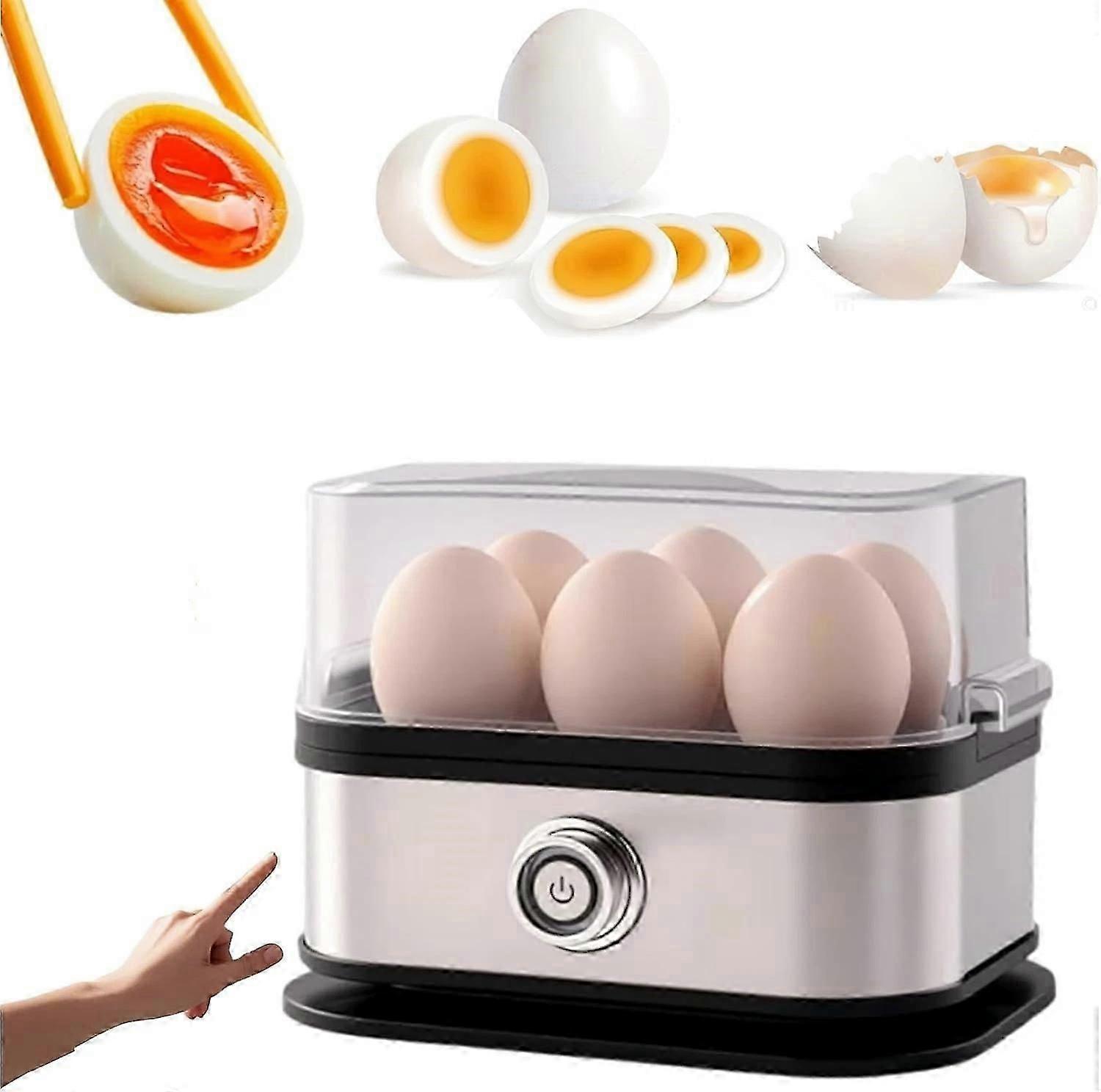 Halreactody Egg Cooker , Multifunctional Stainless Steel Egg Cooker