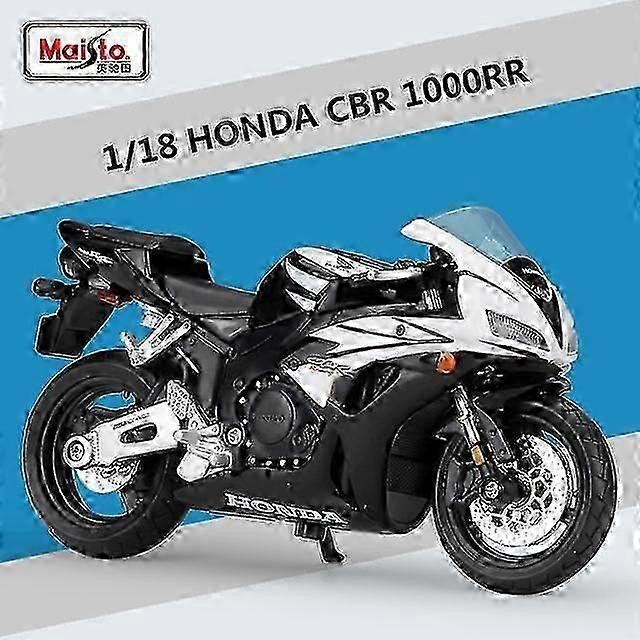 1:18 HONDA CBR 600RR合金レーシングオートバイモデルシミュレーションダイキャストメタルオートバイモデルコレクション子供のおもちゃギフト