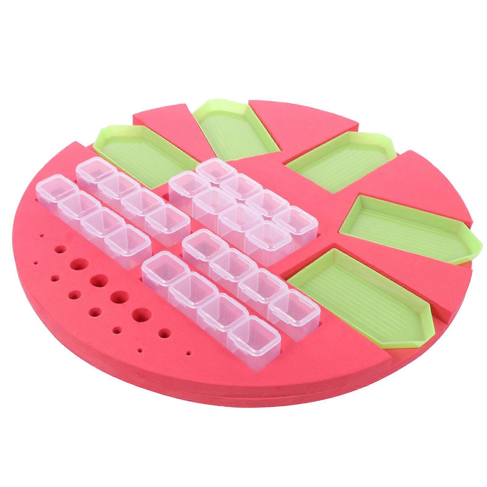 Diamond Drawing Tools Storage Tray for Point Drill Pen 2Sets Kit