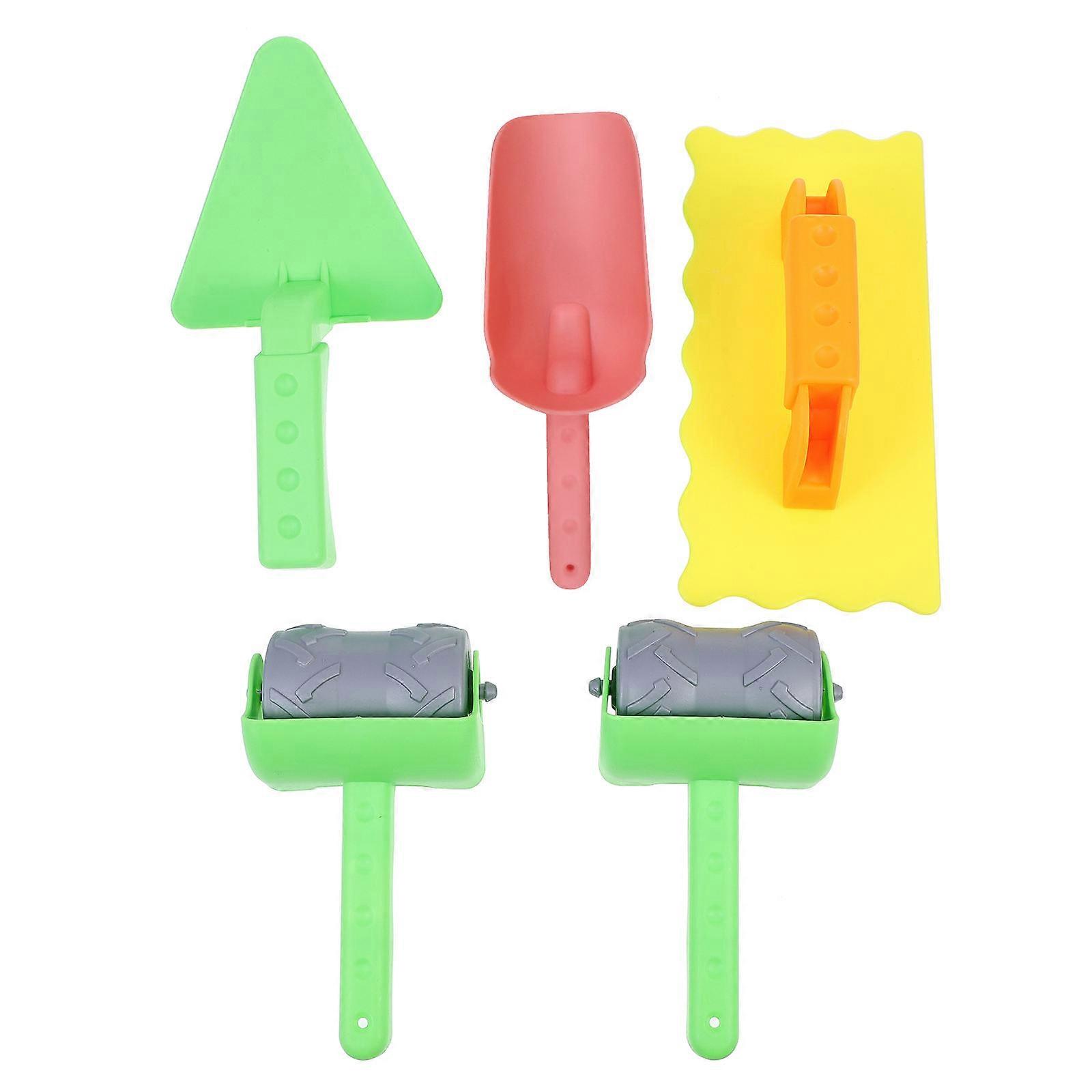 Bricklaying Toy Building Toys for Kids 1Set Assorted Color Sand Tools