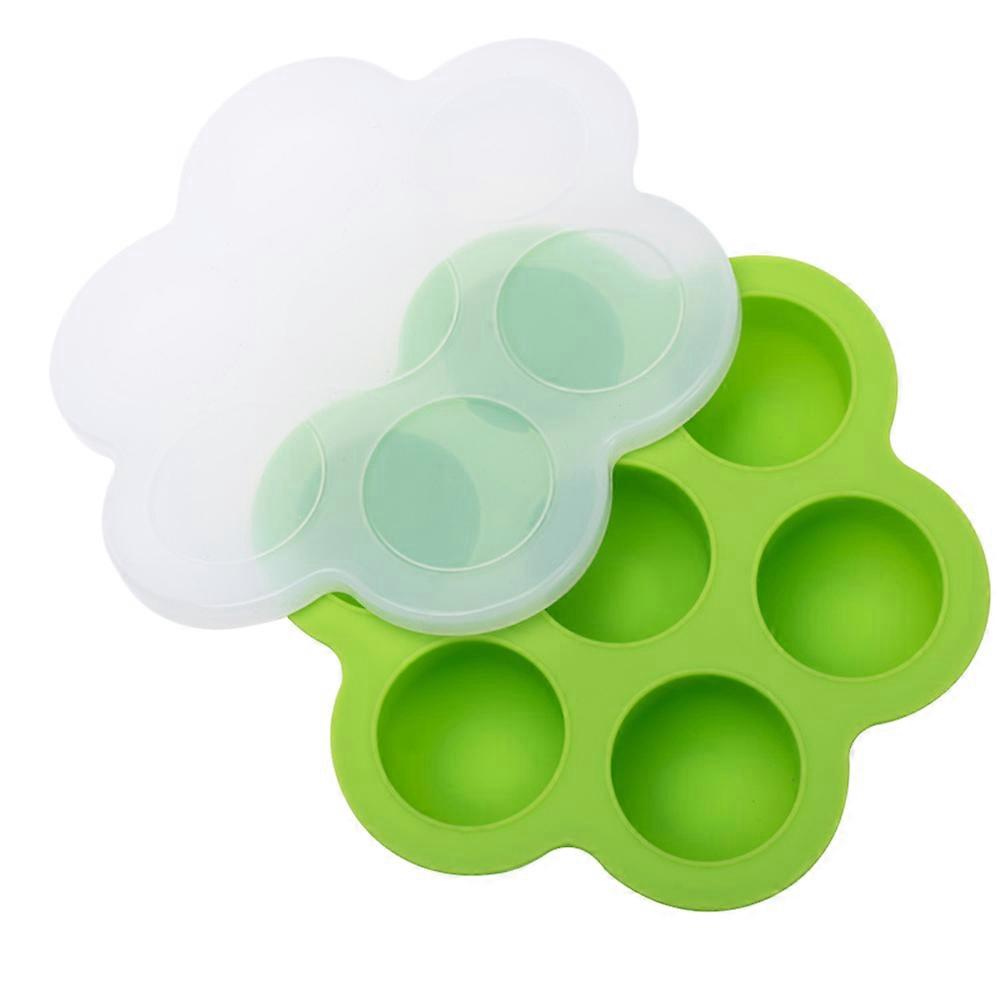 Infant Food Storage Containers For Carrying Baby Food Round Shape Baking Serving 1Set