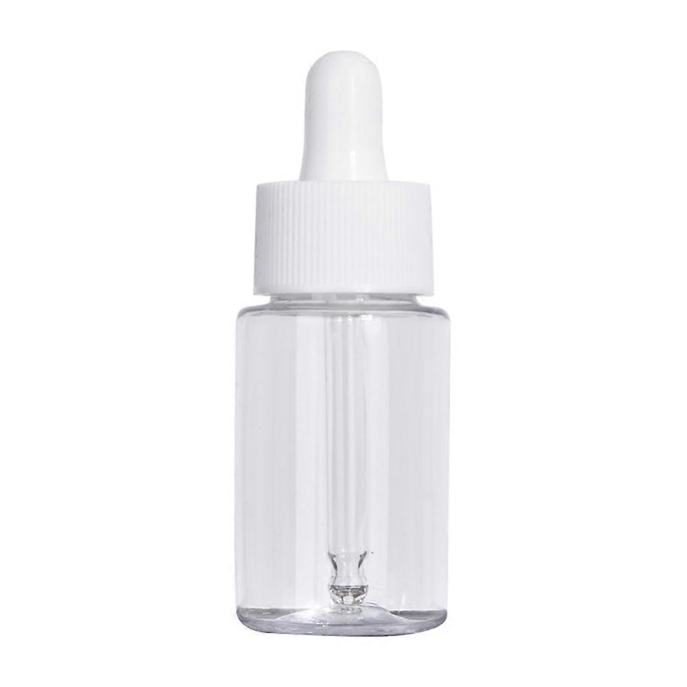 Simple Dropper Bottle Glass for Storage Use 4Pcs White Sub Bottles