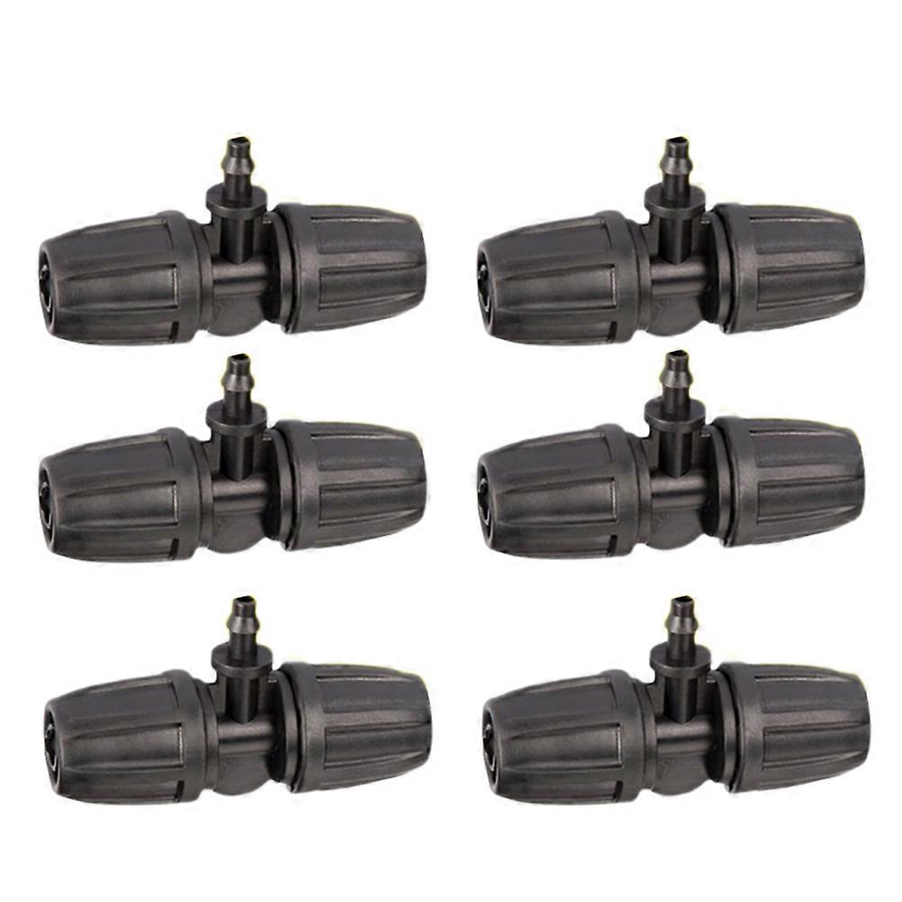 Hose Fitting Straight Connection Connector for Garden Irrigation 100Pcs