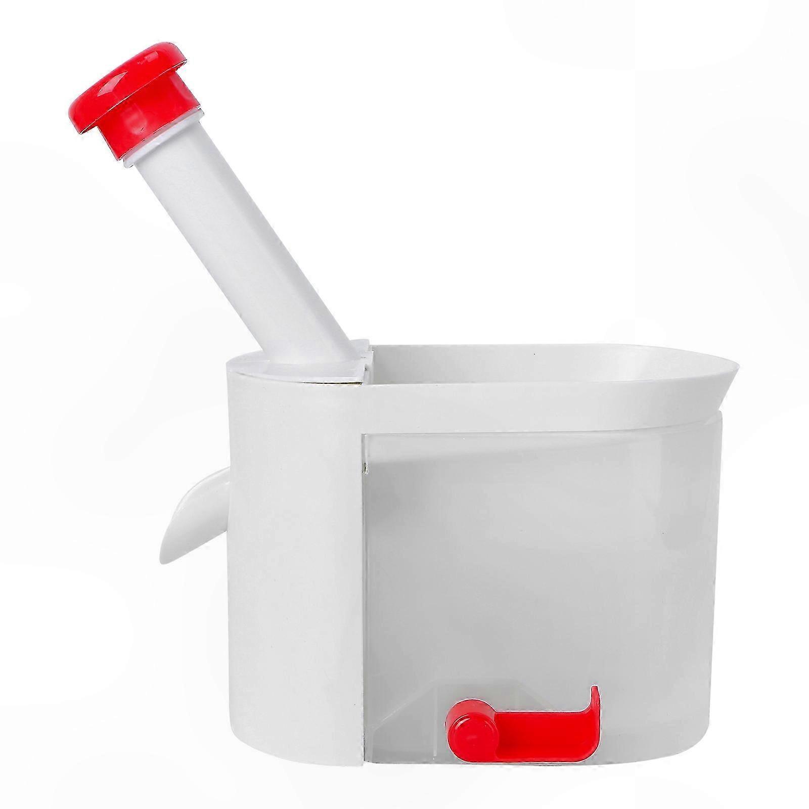 Kitchen Tool for Pitting Olives, Dates, and Plums with Grape Seed Remover Functionality