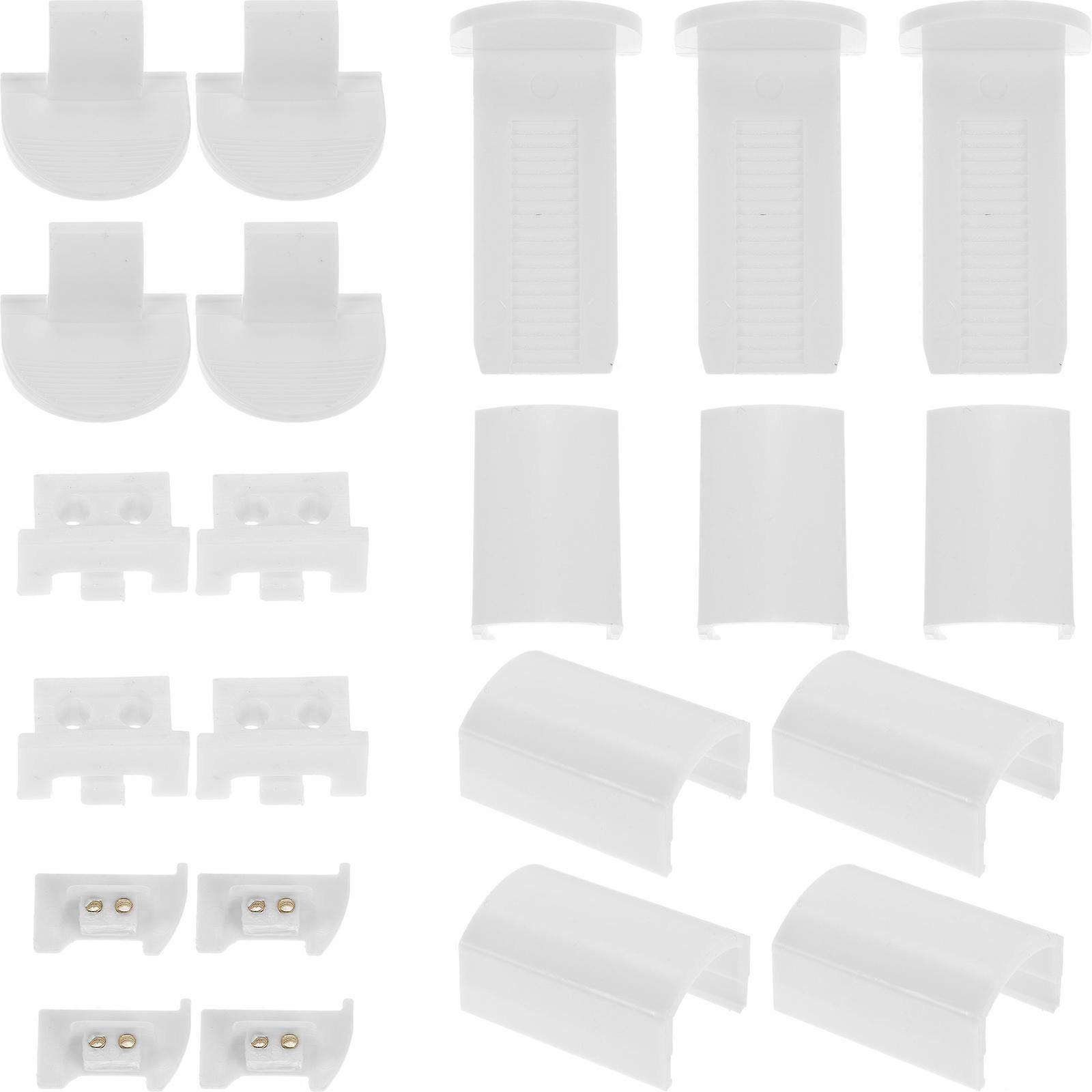 Replacement Part Pleated Blind 32Pcs Hook For Window Repair And Home Improvement Made Of POM Plastic Featuring White Color To Repair Broken Blinds