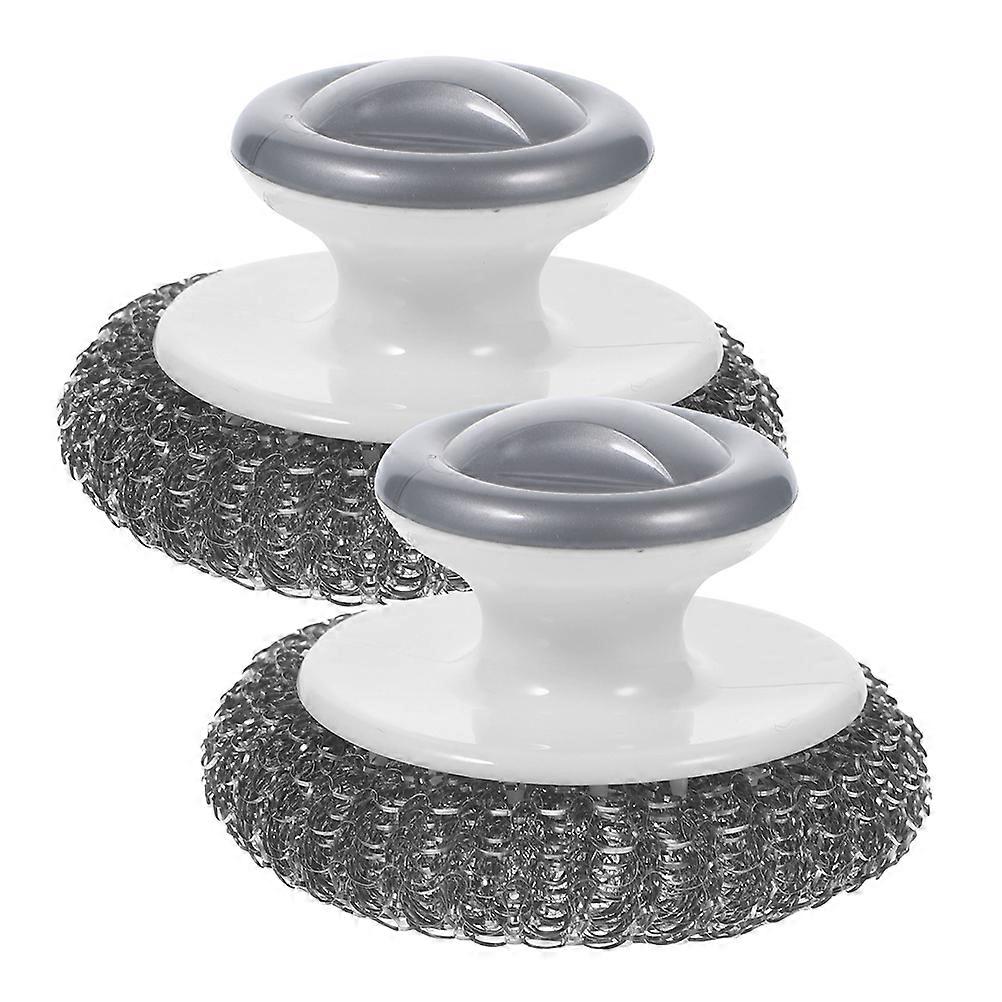 Stainless Steel Dish Brush for Kitchen Cleaning 8Pcs Durable Scrubber Set