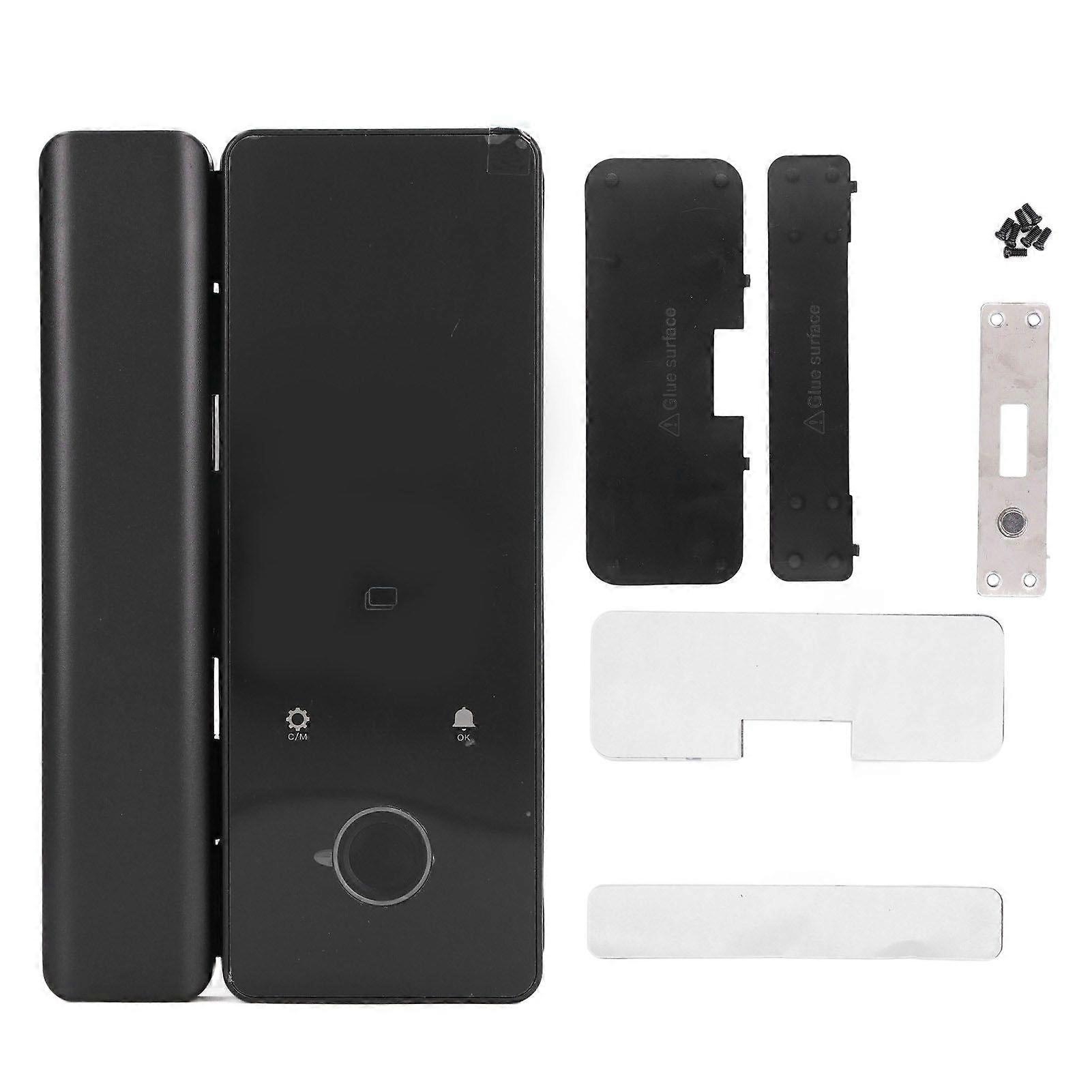 Smart Fingerprint Lock Waterproof Multifunctional Password IC Card APP Control Entry Lock for Office Glass Wooden Door