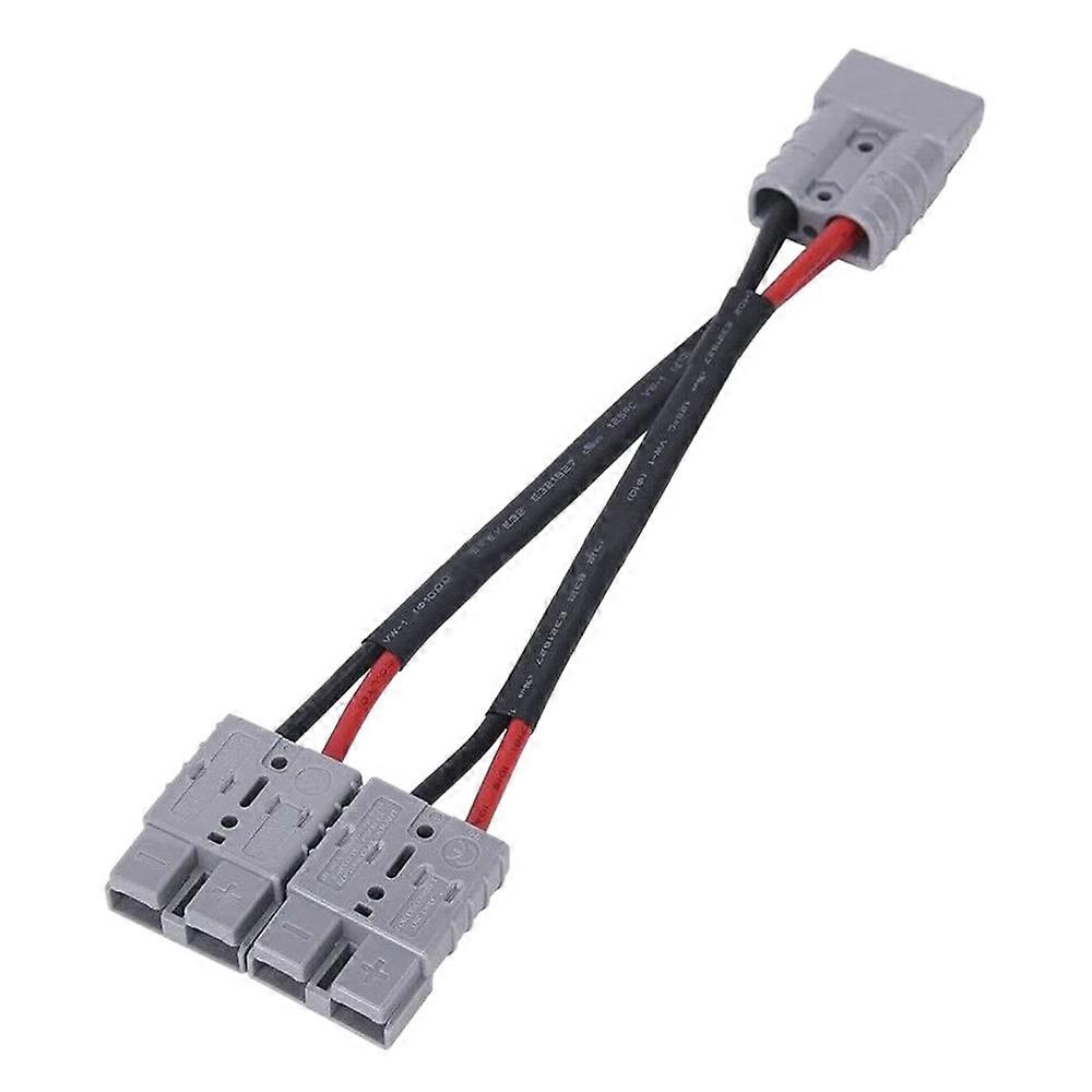 50A for Anderson Plug Connector Dual Y Adapter Battery Power Connector Forklift Power Plug Connector