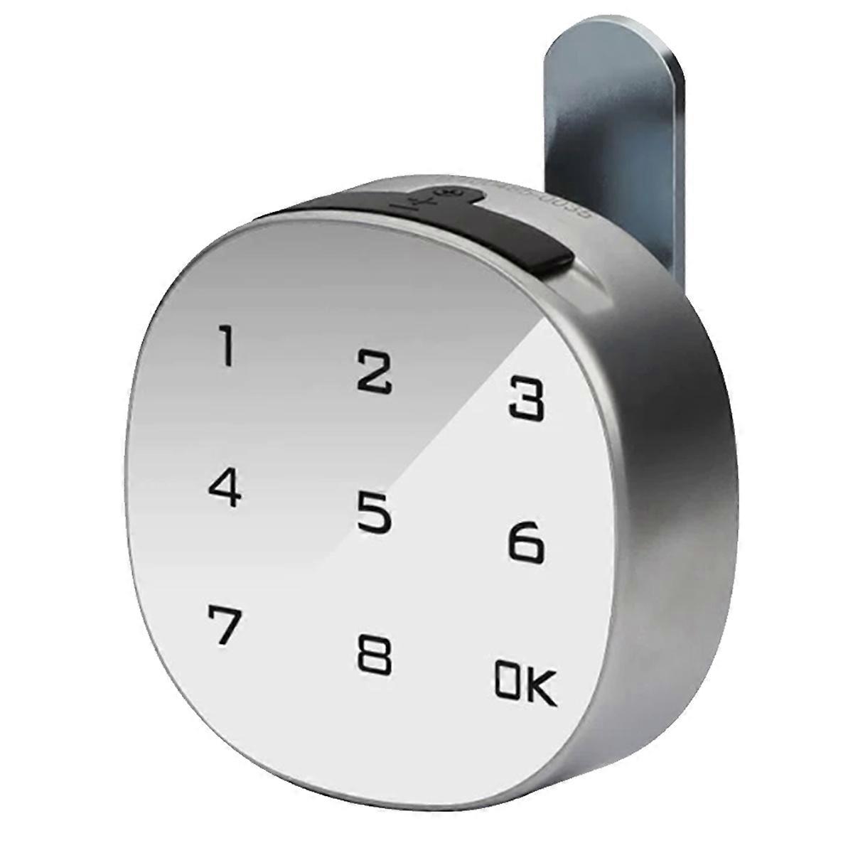 Smart White Electronic 6/8-Digit Password Tongue Lock
