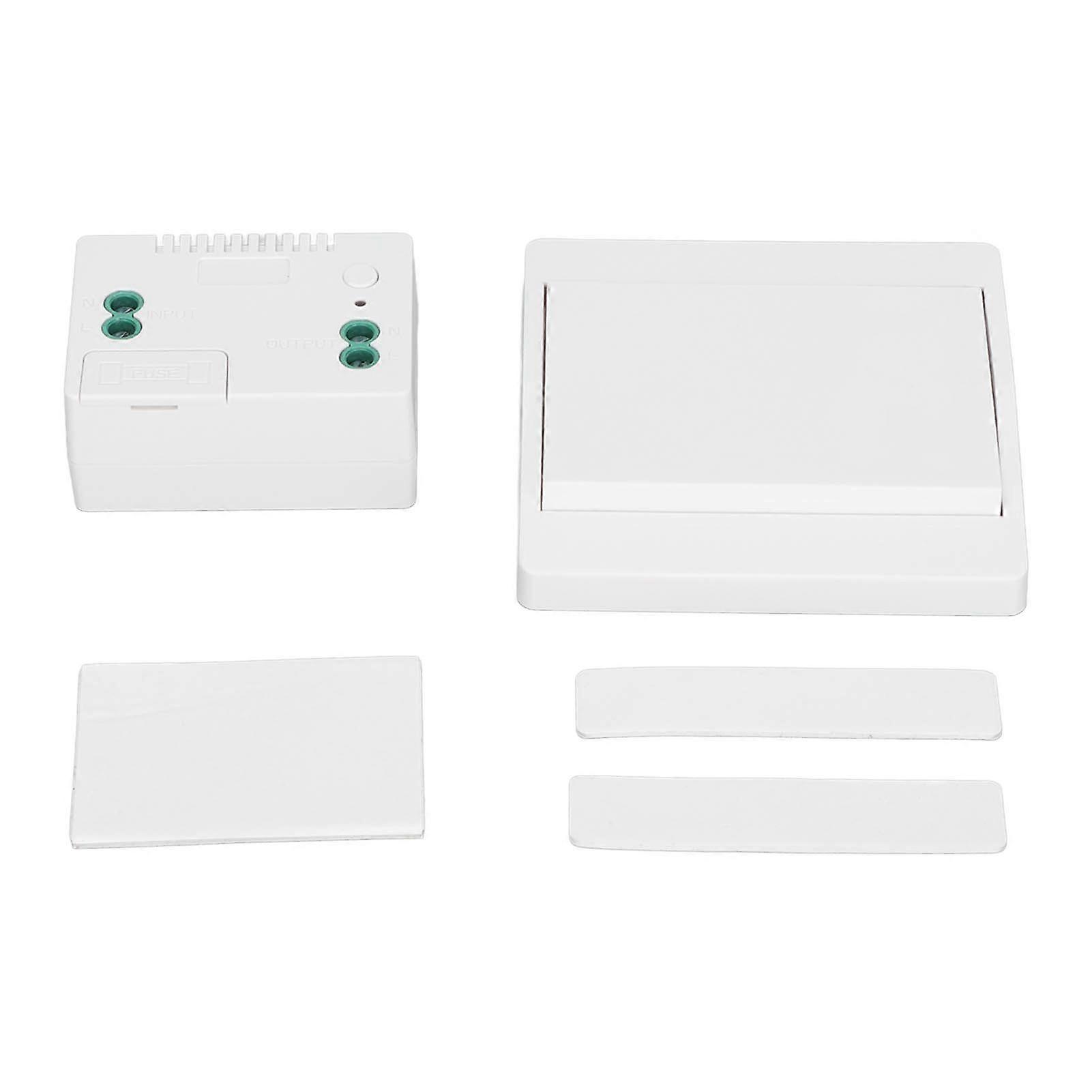 Wireless Light Switch Receiver Kit Self Generating Kinetic Energy Remote Control Wall Switch AC110230V