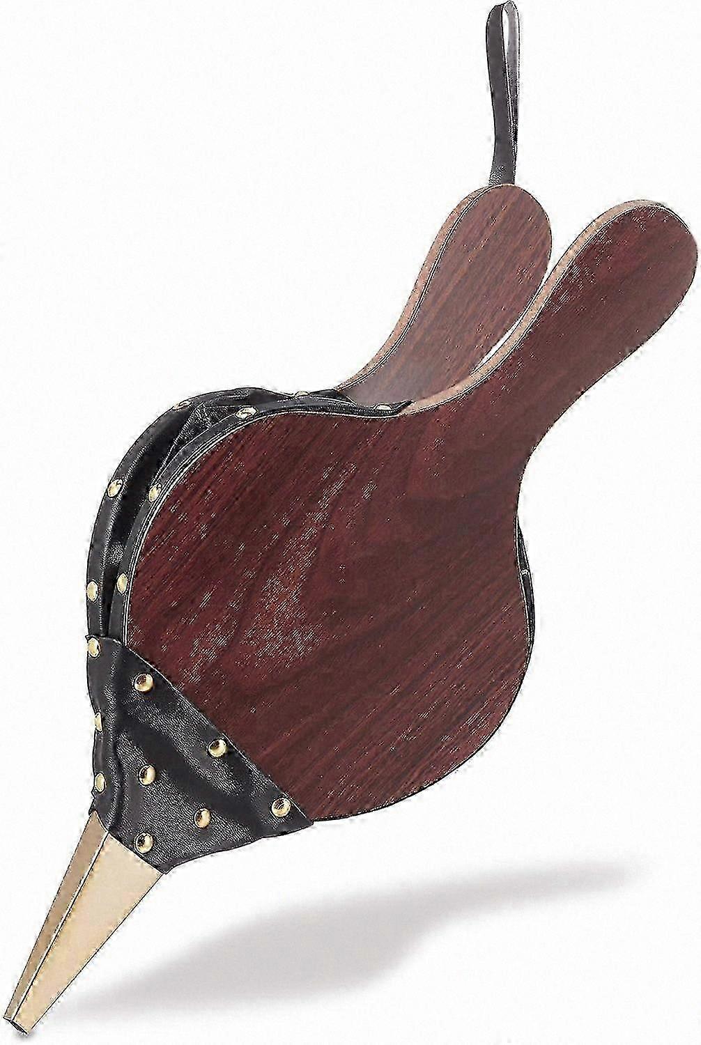 Robust träbälg för eldstadsbruk inomhus och utomhus