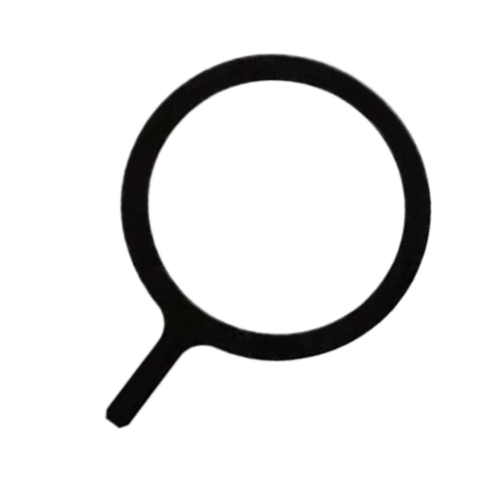 Magnetic Ring Adhesive For Mobile Case, Wireless Charging Stand, Phone Stand For Car Desk, Black White