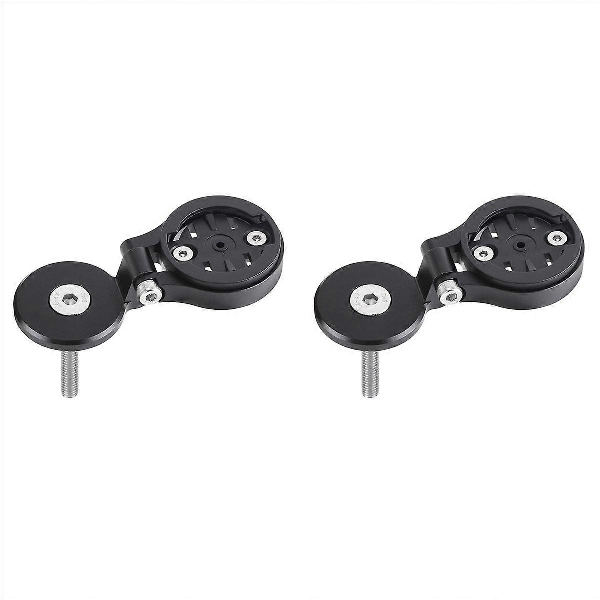 2X Road Bike Stem Handlebar Adjustable Bicycle Computer Holder for