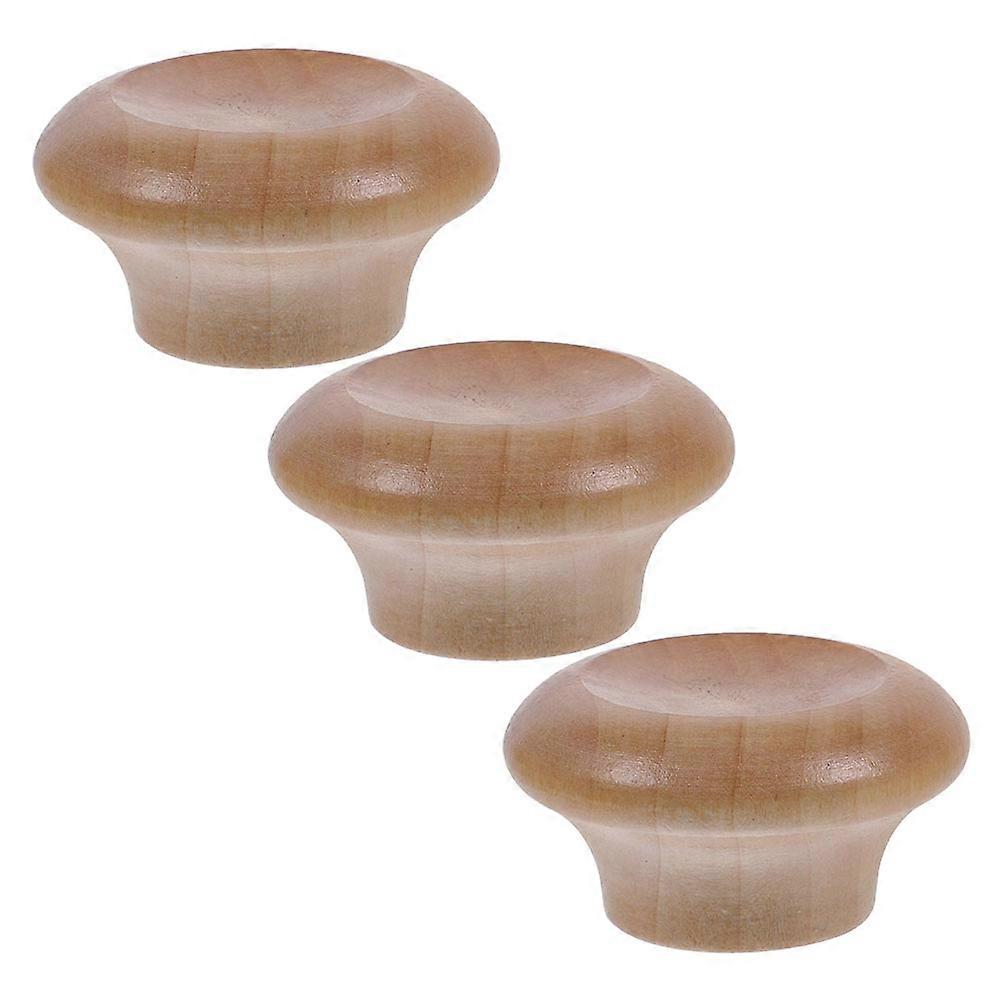 Wooden Pot Lid Knobs for Replacement with Heat Resistance 15Pcs Set
