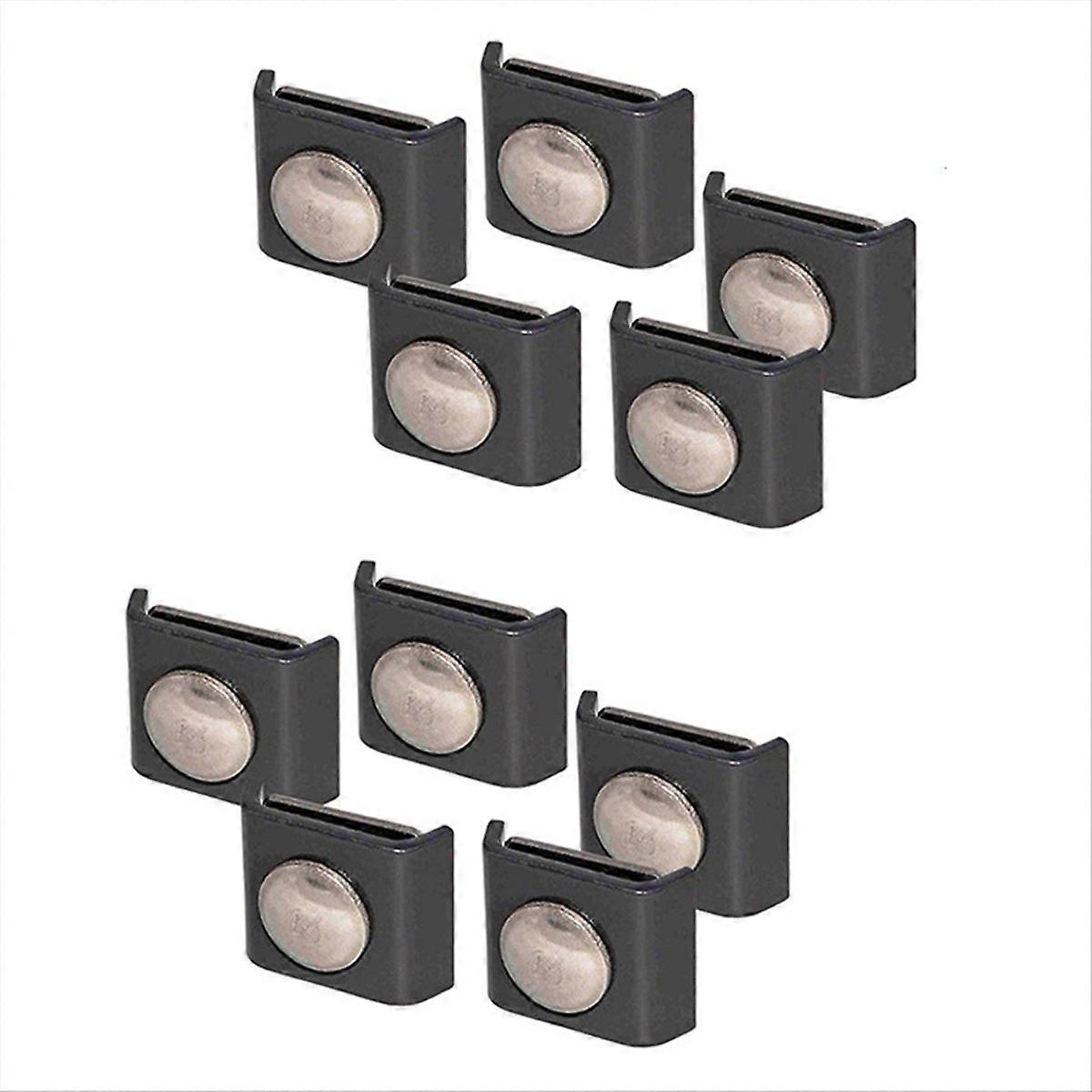 Corner Connector Double Rod Mat Fence Pack of 10 - Mesh Mat Connector for Light and Heavy Fences Con