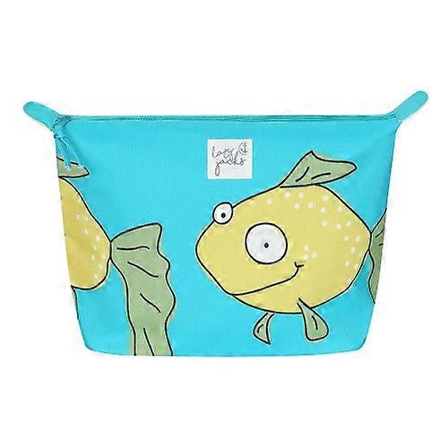 Lazy Jacks Fish Cosmetic Bag