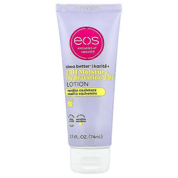 EOS, Shea BetterÃÂÃÂ¢ÃÂÃÂÃÂÃÂ¢, 24H Moisture Hydration Lotion, Vanilla Cashmere, 2.5 fl oz (74 ml)