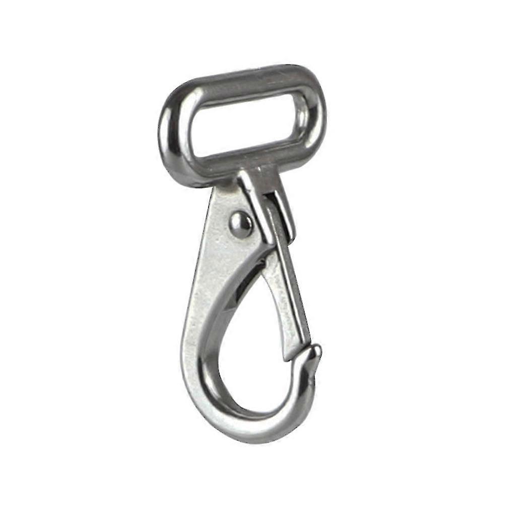 Swivel Clasps with D Rings Lanyard Snap Hooks Keychain Clip Hook 25-26