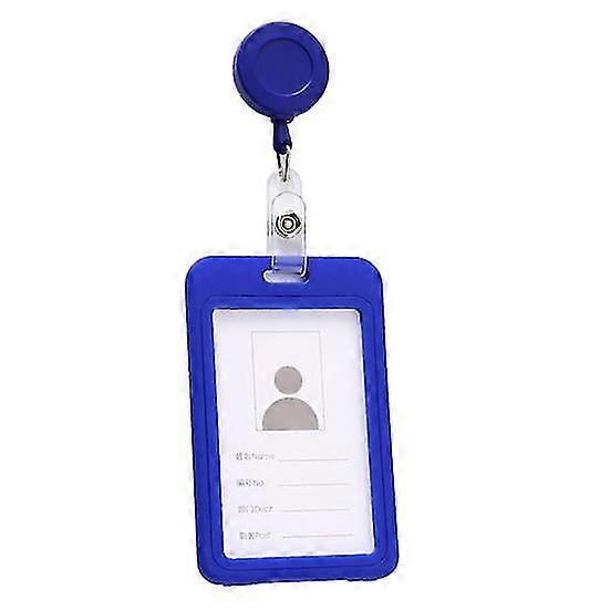 Durable Aluminum Alloy ID Badge Holder for Work Permits and Certificates
