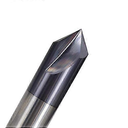 3 Flute Chamfer Milling Cutter 60/90/120 Degrees CNC Router Bit 212mm Carbide End Mill Engraving Tool Size 10xD10x90