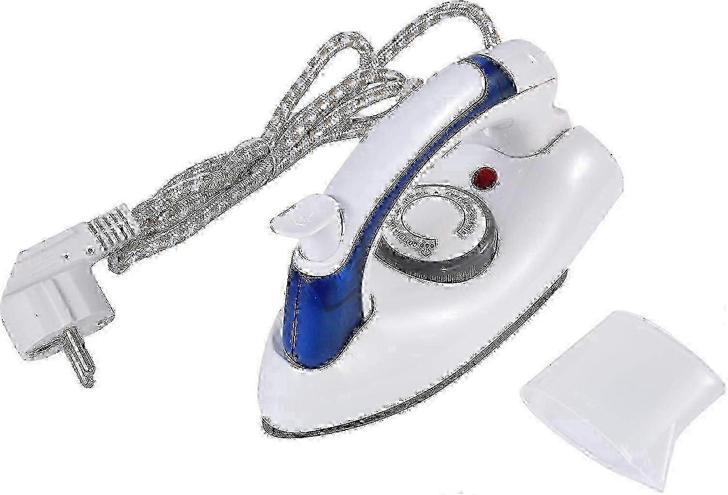 Travel Steam Iron - Portable Compact Foldable Steam Travel Iron With Ergonomic Folding Handle And Non-stick Soleplate For Home Use And Travel, 700w(eu