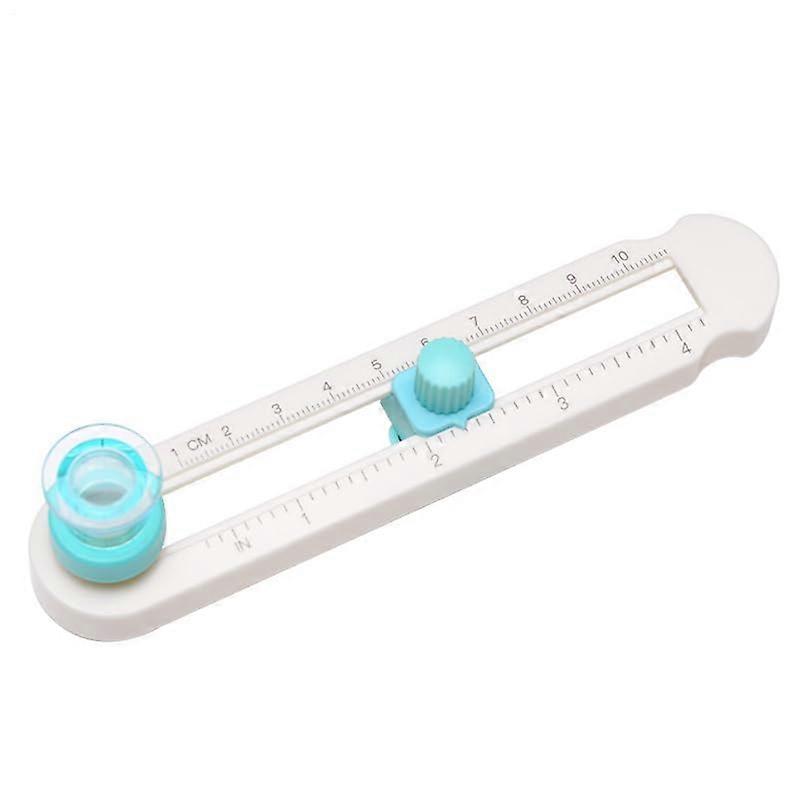 Craft Cutter Rotating Circle Cutter For Paper With Transparent Scale Precise Cutting Tool For Scrapbooking Card Making