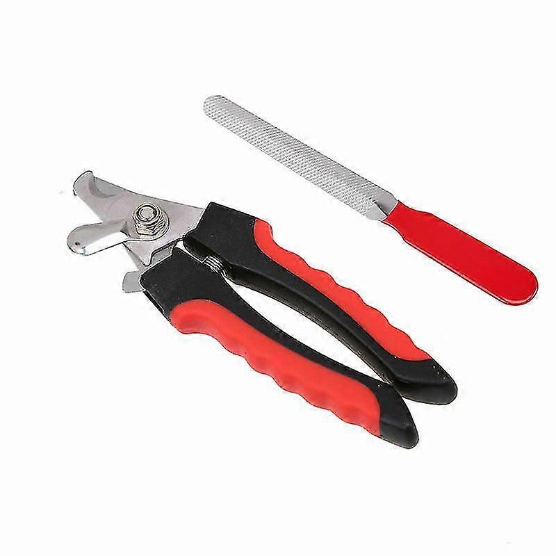 Pet Nail Toe Clippers Cat Dog Puppy Claw Trimmer Safety Guard Scissors Nail File