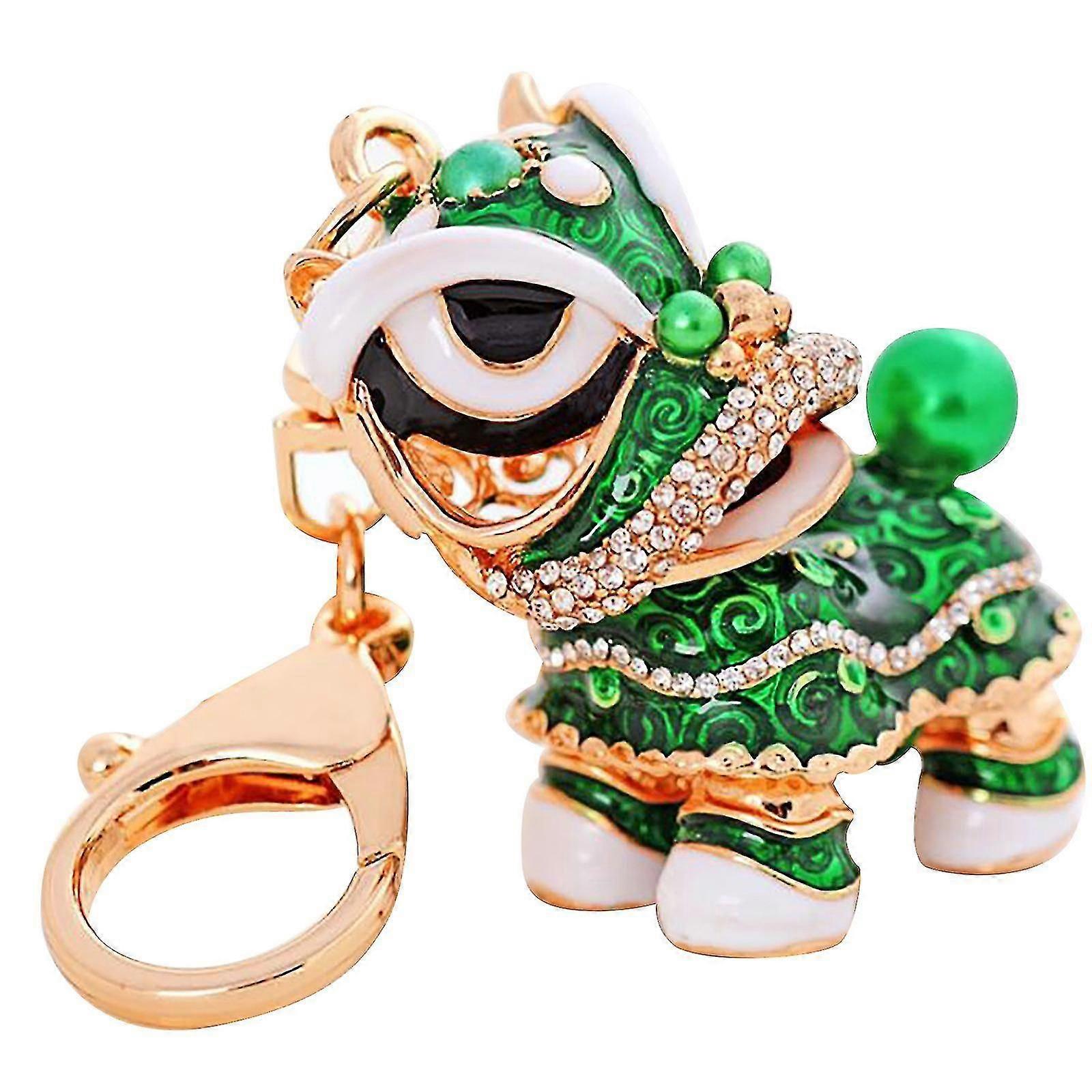 Creative Kirin Accessories  Dance Alloy Keychain Retro Pendant  Dance