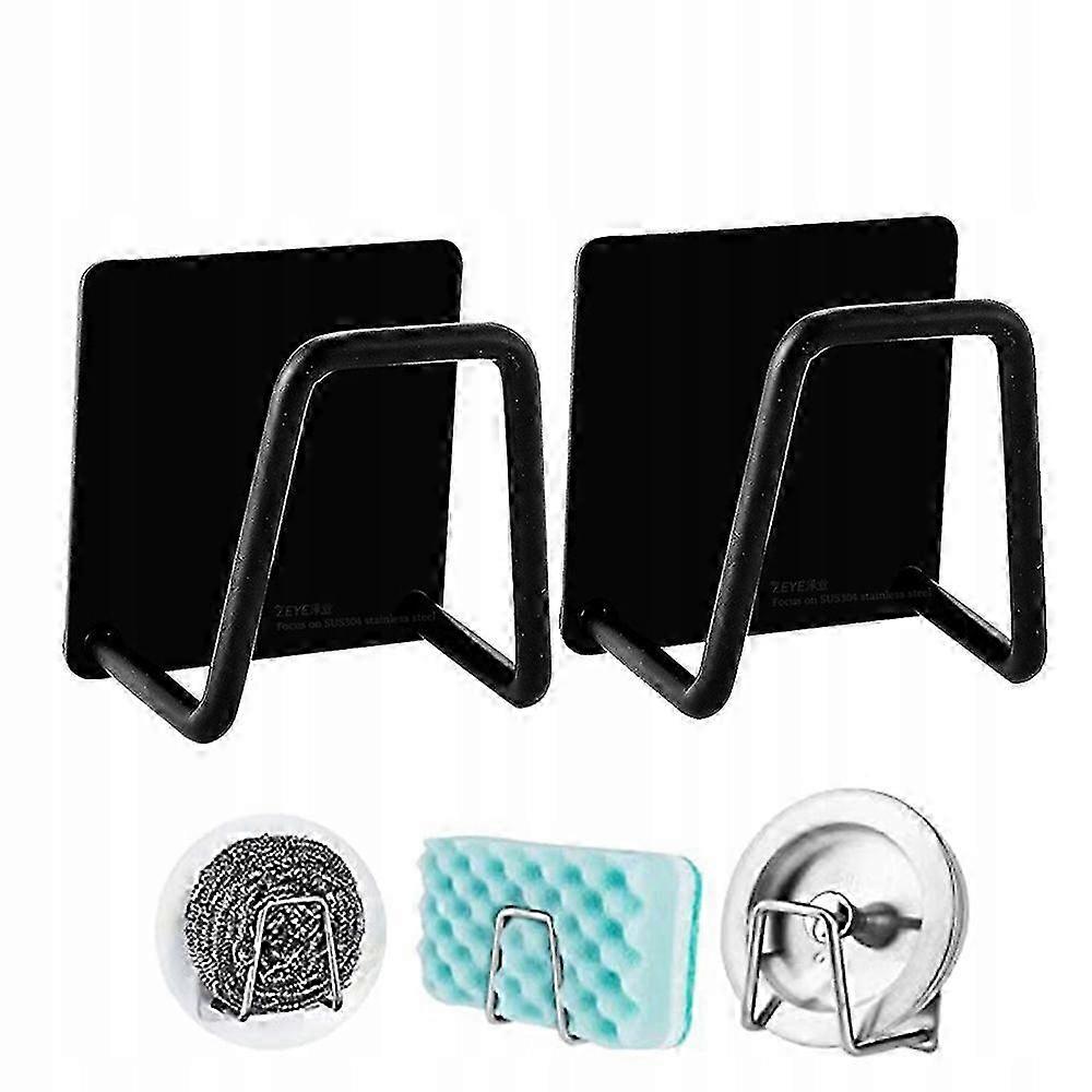 2x Drainer Sponge Holder Organizer Shelf Faucet