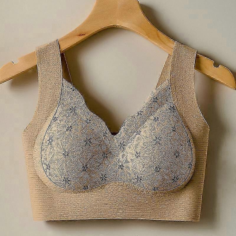 Wireless Comfort Bralette with Soft Thin Cups for Women