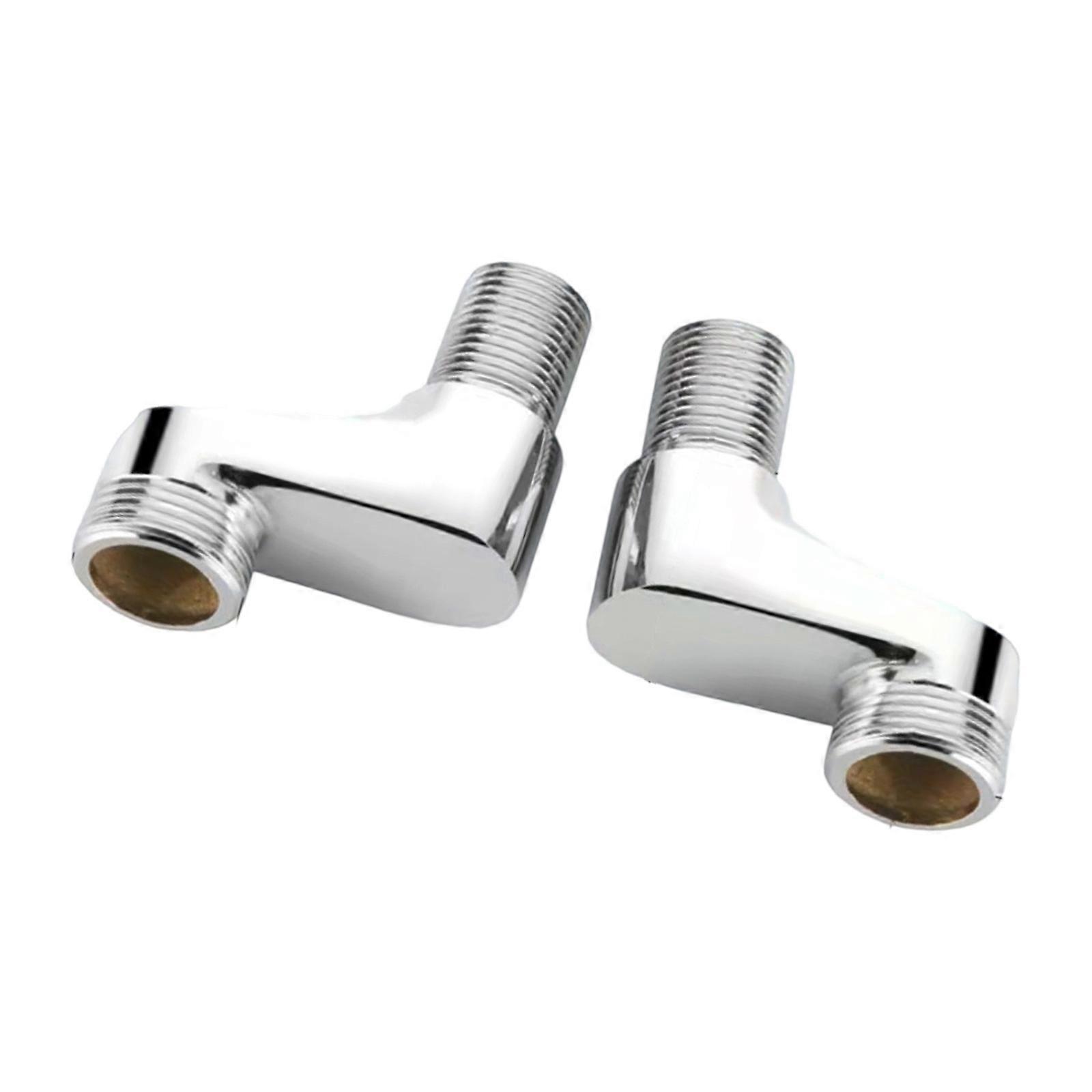 Shower Adapters Secure Threaded Faucet Connection Corrosion Resistant Bathroom Faucet Adapters Quick Fixing for Home Multicolor