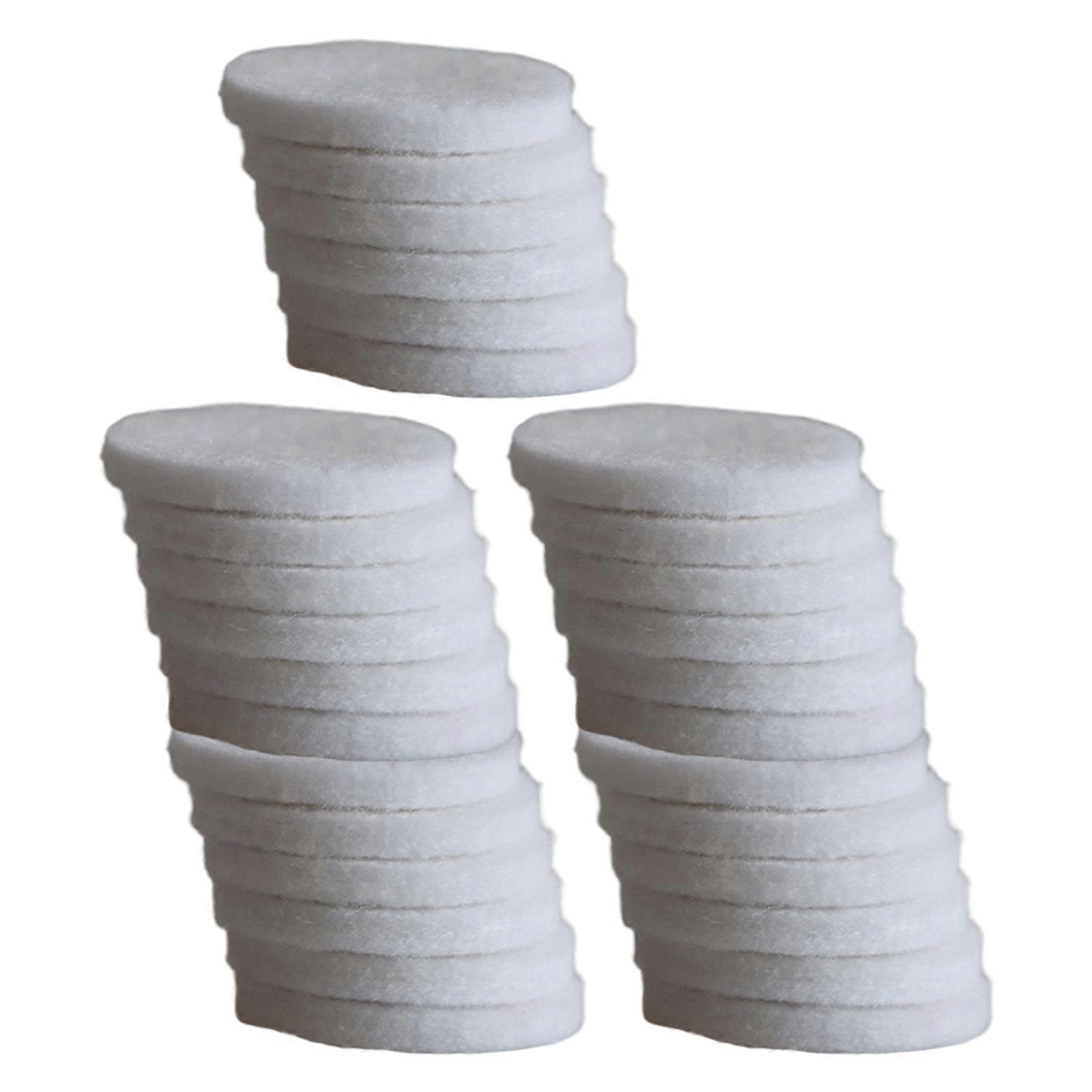 30 Pack Small Aromas pads Essential Oil Pads Sponge Pads Replacement Part Sponge Texture Suitable for Machine Repairing Multicolor