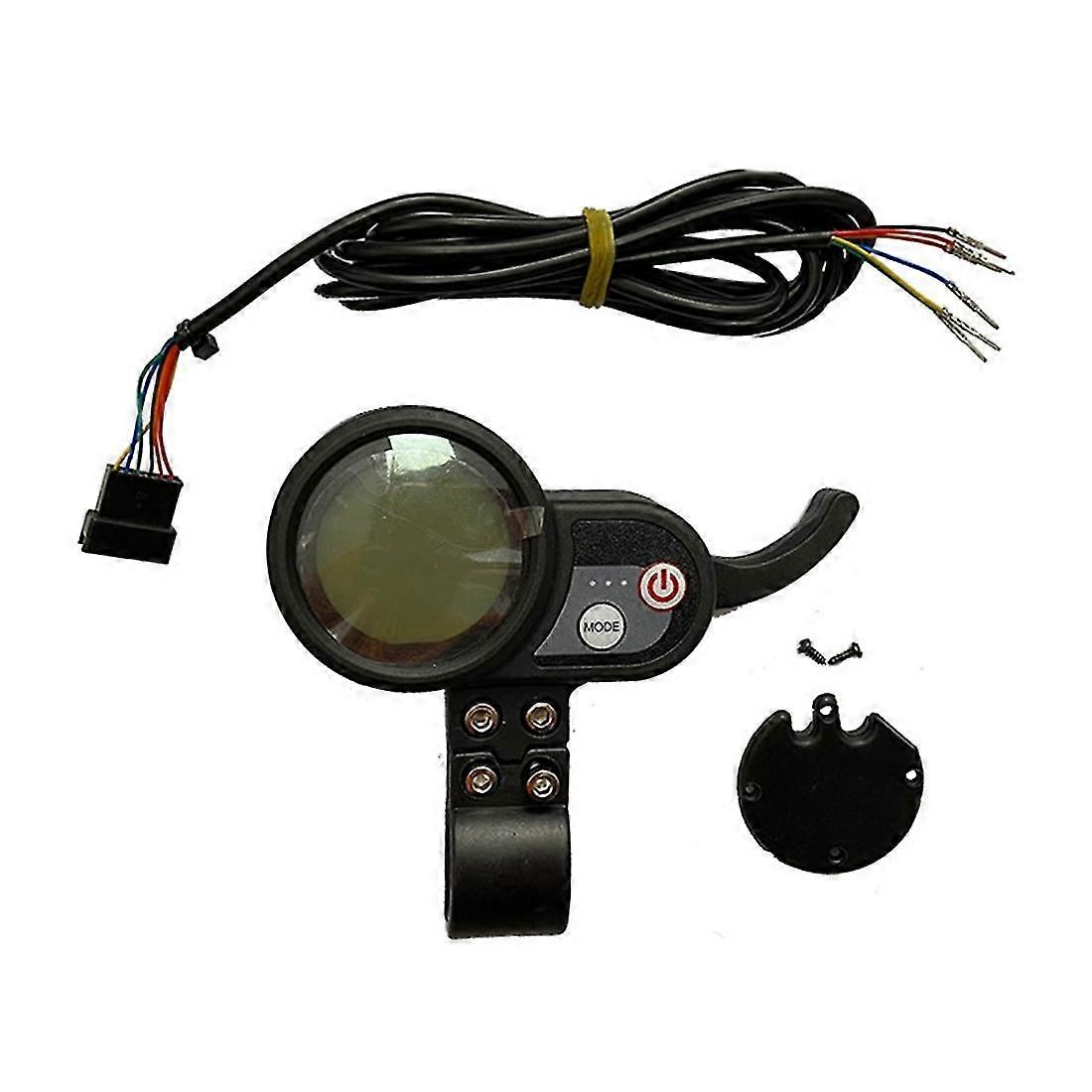 Electric Scooter Lcd Screen With Accelerator Use For 10inch Electric Scooters Display,52v (haoyi