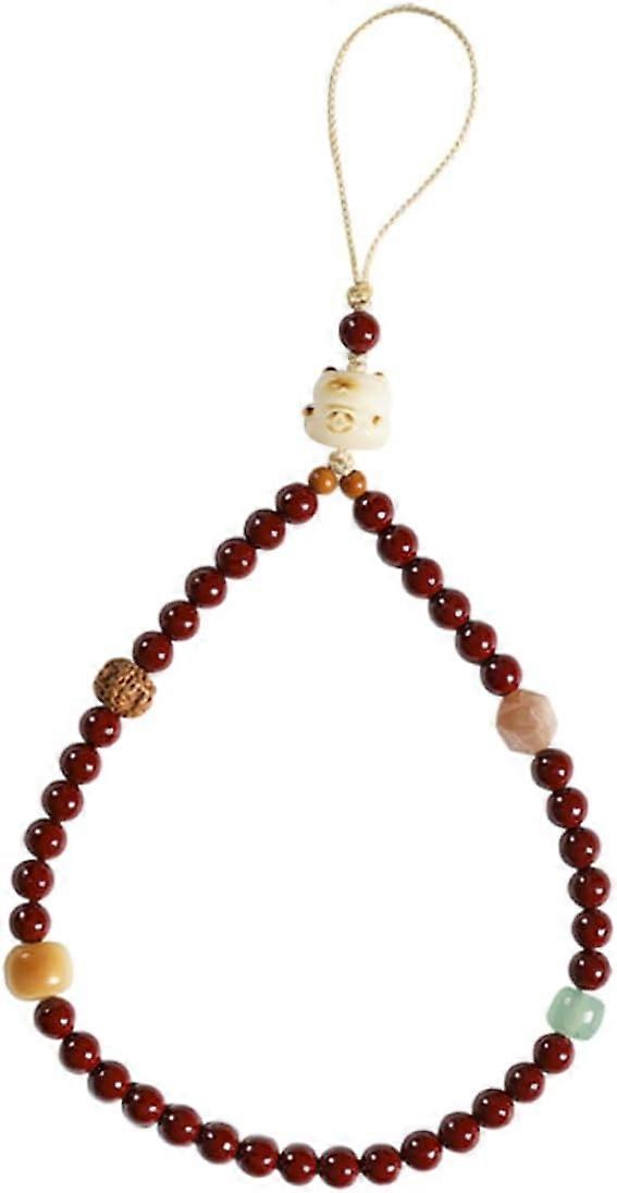 Cute Cat Keychain Mobile Phone Strap Lost Wristlet for Keys Phone Decoration Dual Purpose Charm Stylish Durable for Christmas