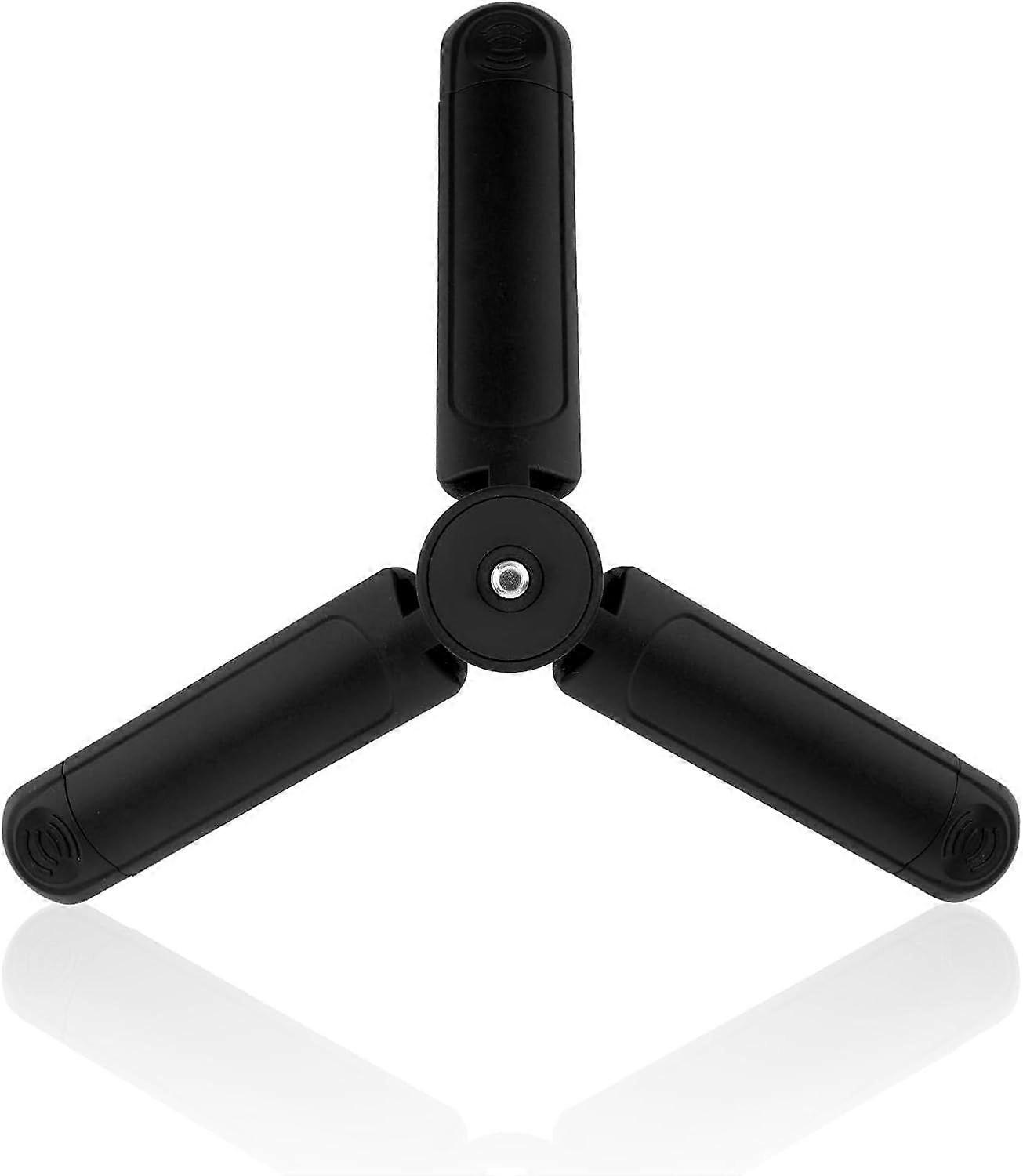 Gosknor Travel Tripod for DJI Osmo Pocket 3 and 2, 1/4 Inch Thread Portable Desktop Tripod Black Stand, Compatible with Osmo Pocket 3 and 2 Cameras