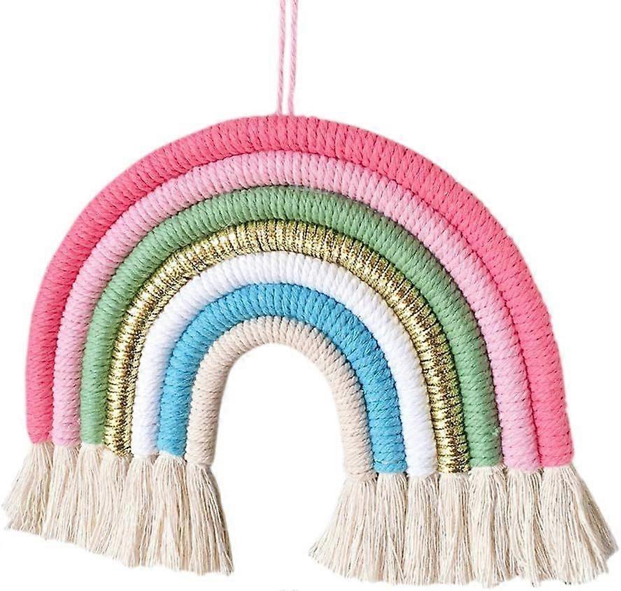 Rainbow Wall Hanging Hand Woven Rainbow 3