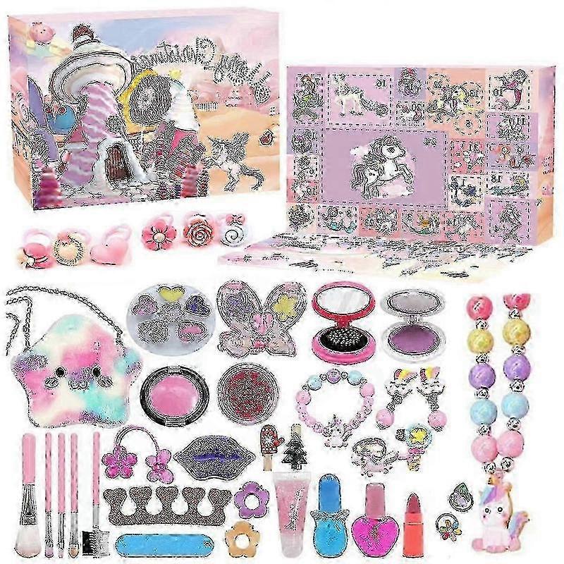 Vianočný adventný kalendár 2025 Vianočné darčeky 2025 38 dielov Vianočné darčeky na párty Vianočné darčeky Sada na líčenie Vianočné prekvapenia