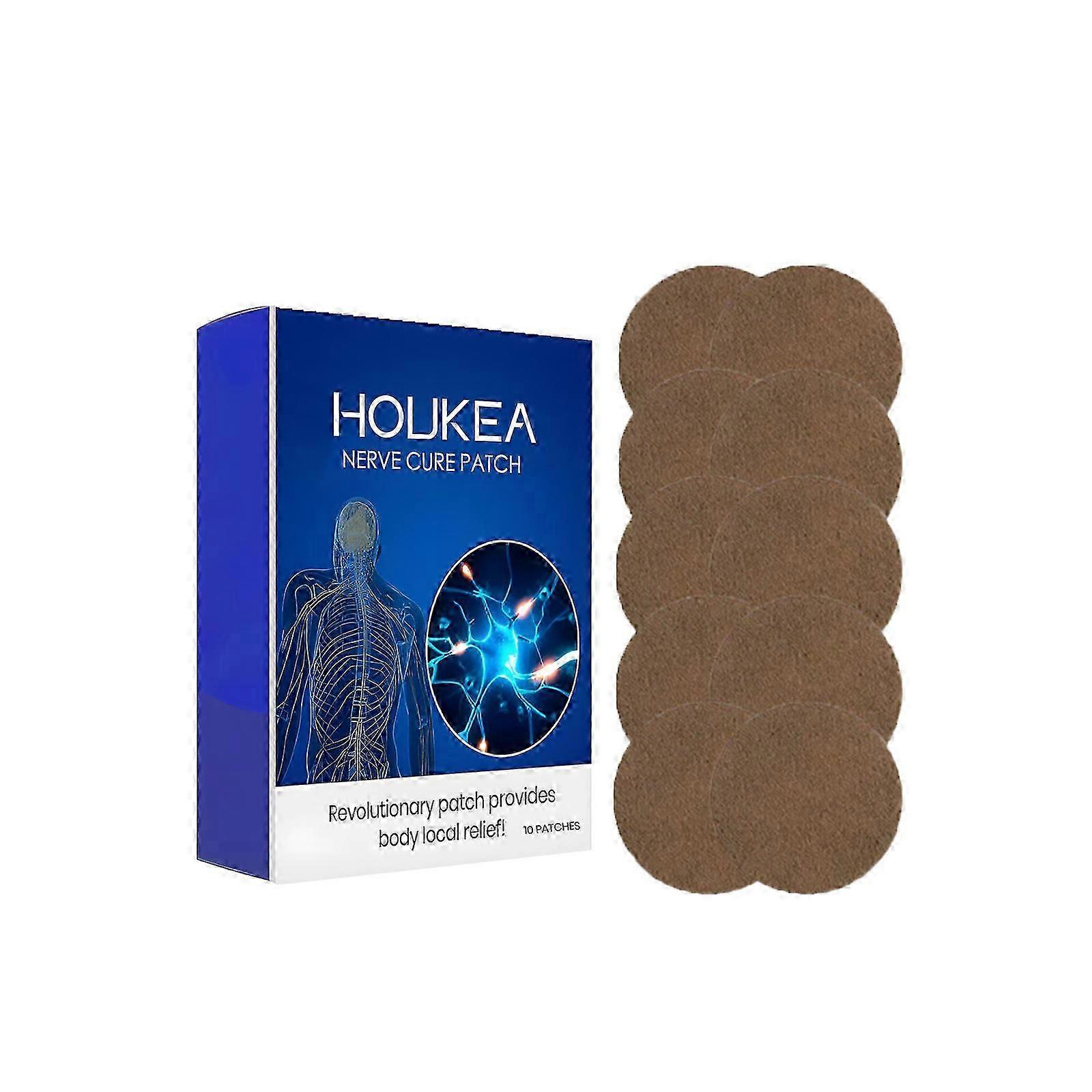 Houkea Local Care Patches For The Back Of The Ear Fit Enhance Vitality. They Are Portable And Comfortable For Lazy People And A Must-Have Item For Fam