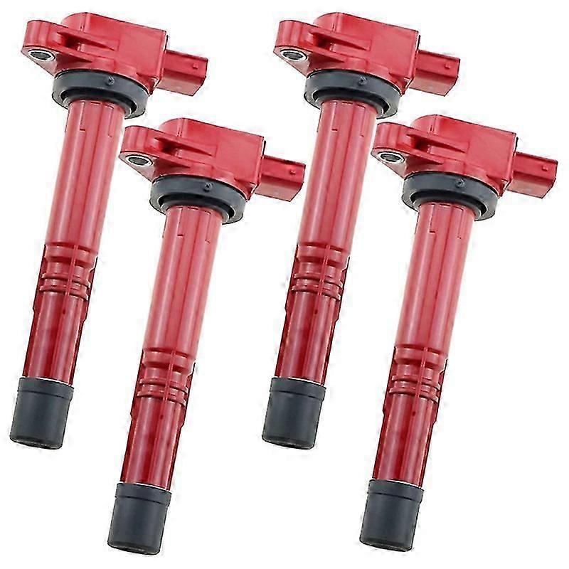 for 4PCS Ignition Coils for 2002-2011 Honda Civic K20 K24 K20Z3 Accord Element S2000 CSX RSX 30520-PNA-0