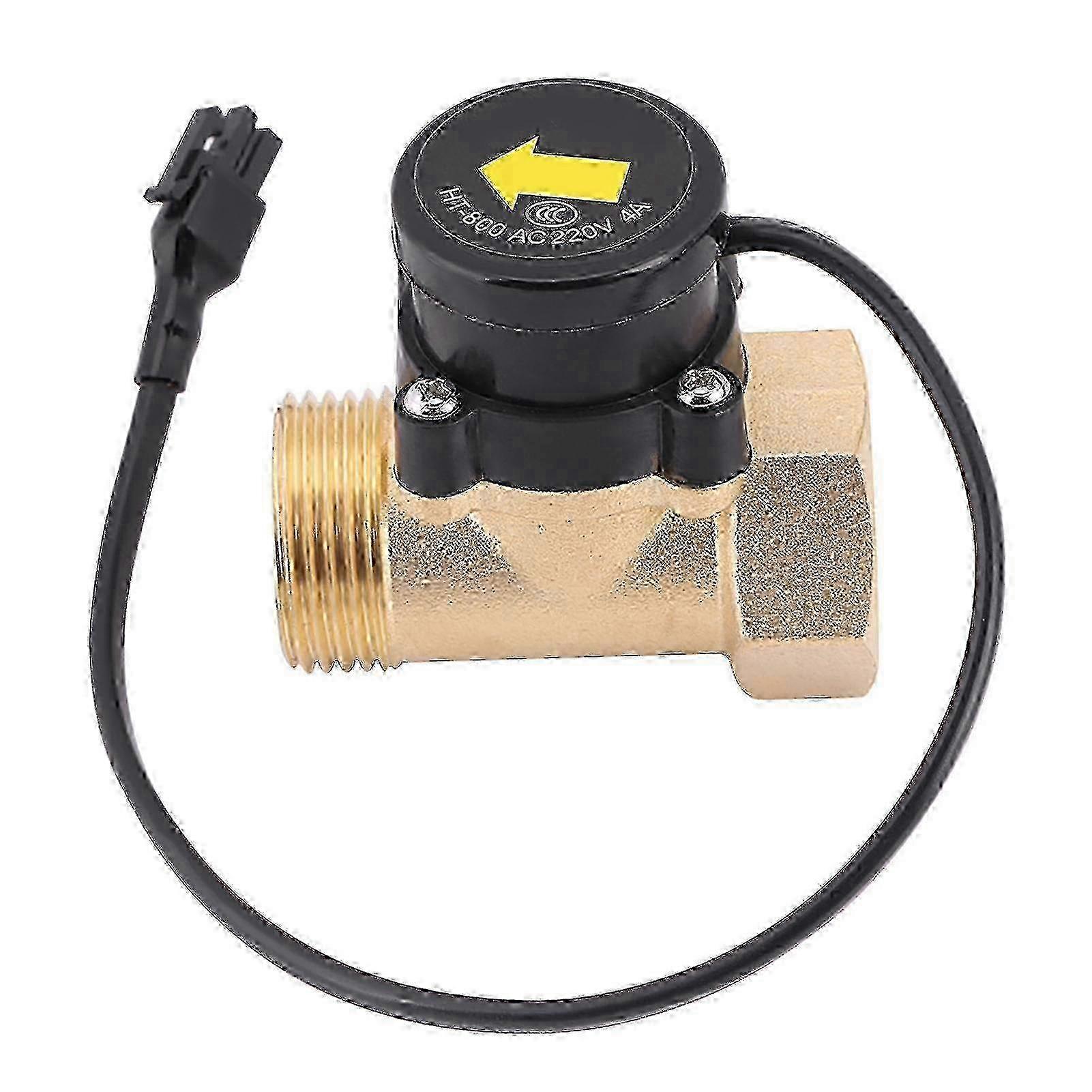 Ht-800 Water Flow Switch Automatic High Sensitivity Copper Magnetic Low Pressure Flow Switch For Water Heater