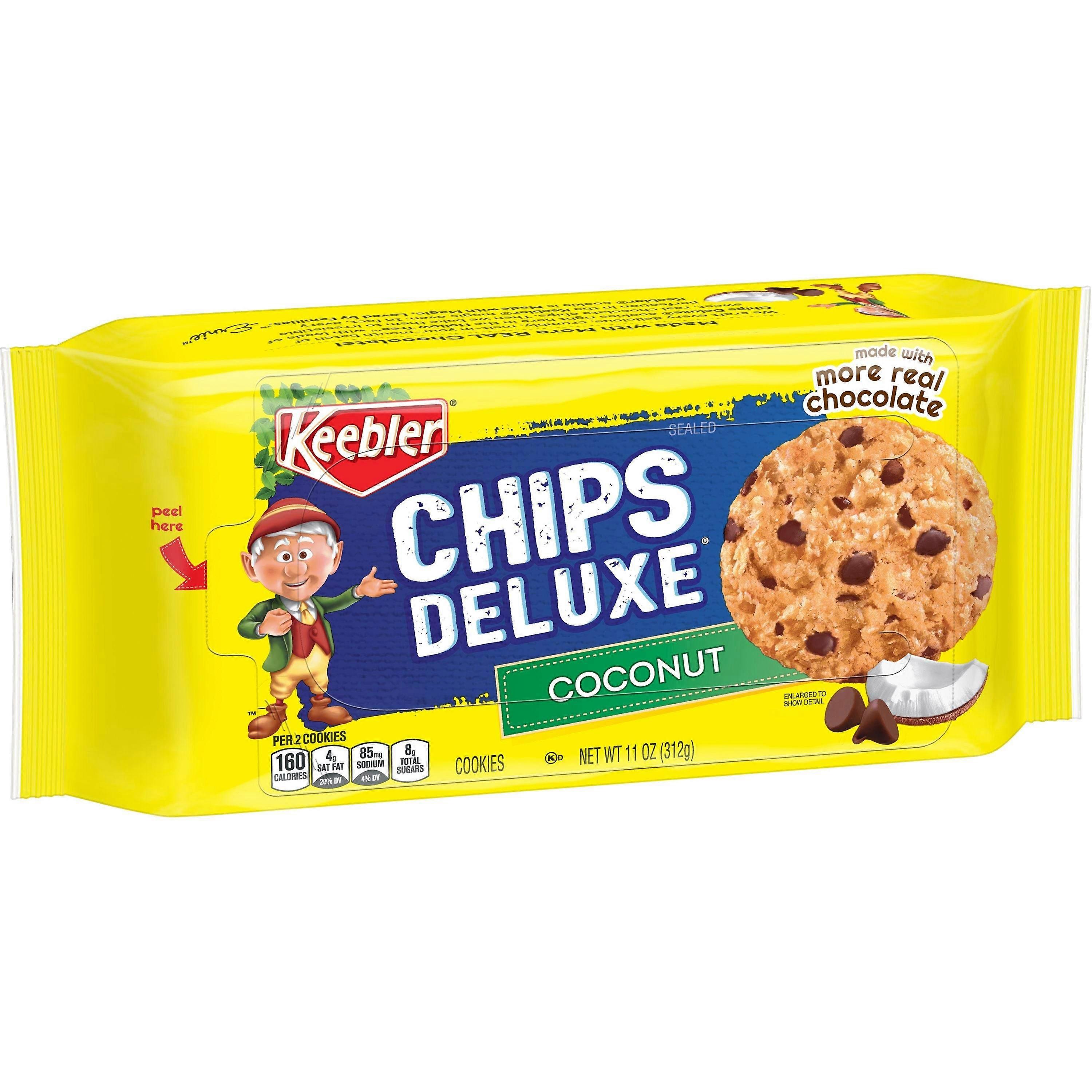 Keebler Chips Deluxe Coconut Cookies, 11 Oz