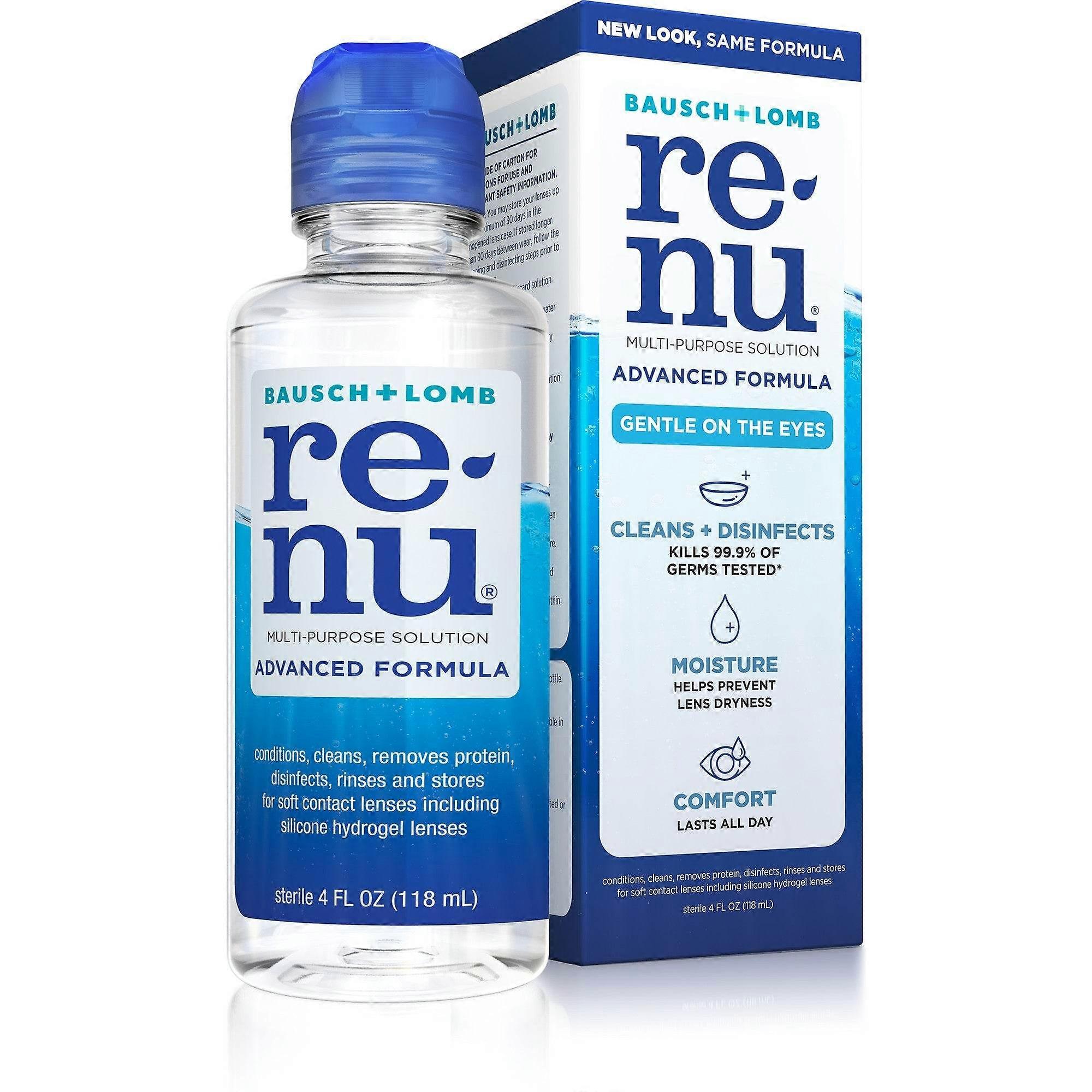 Bausch & Lomb Renu Advanced Multipurpose Solution, 2 Oz