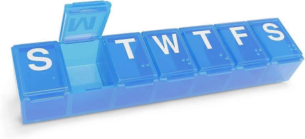 Ezy Dose Weekly / Classic Pill Planner, Xl, 1 Ea (colours Vary)