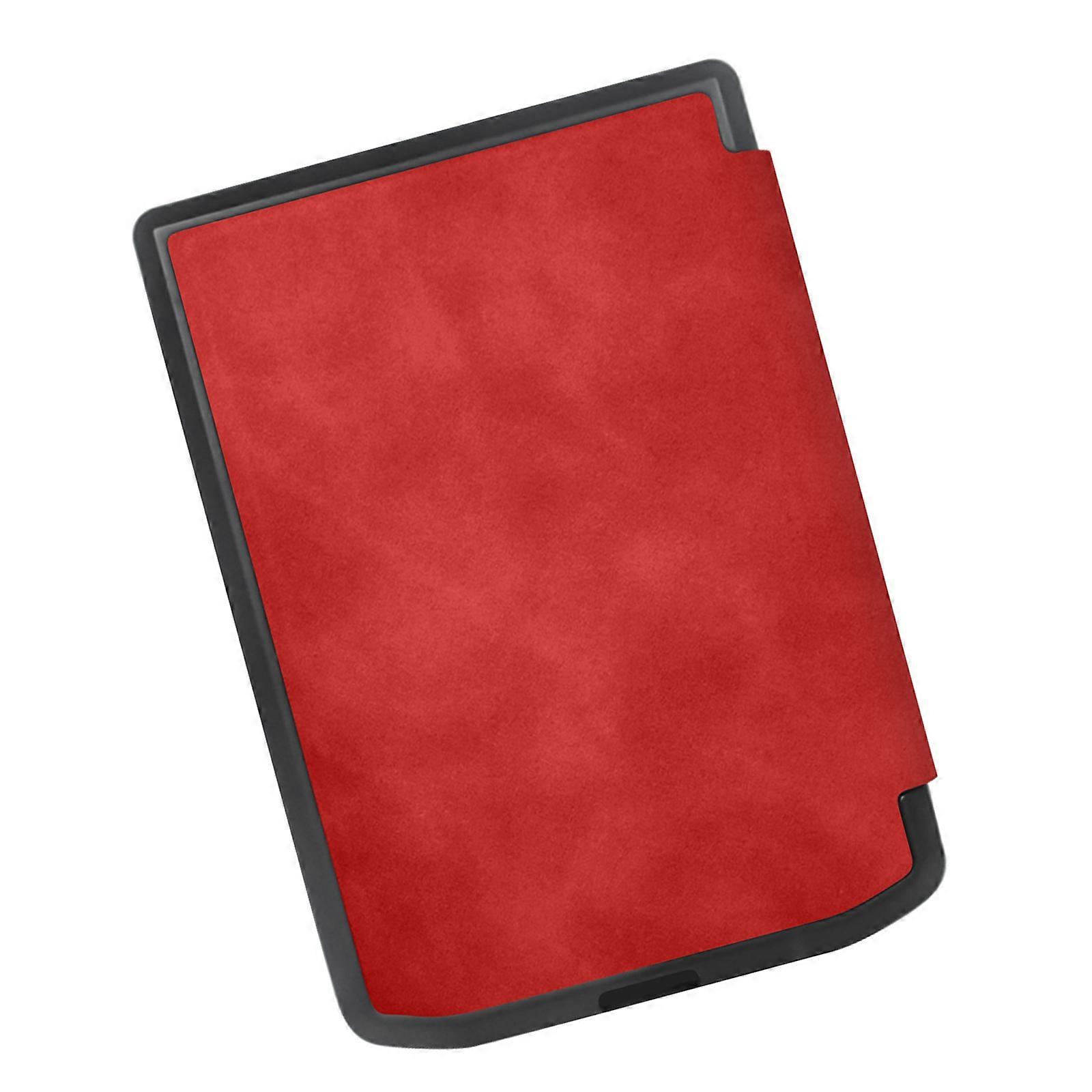 Flexible Case For E Reader Slip Cover Shockproof Design Lightweight  Red